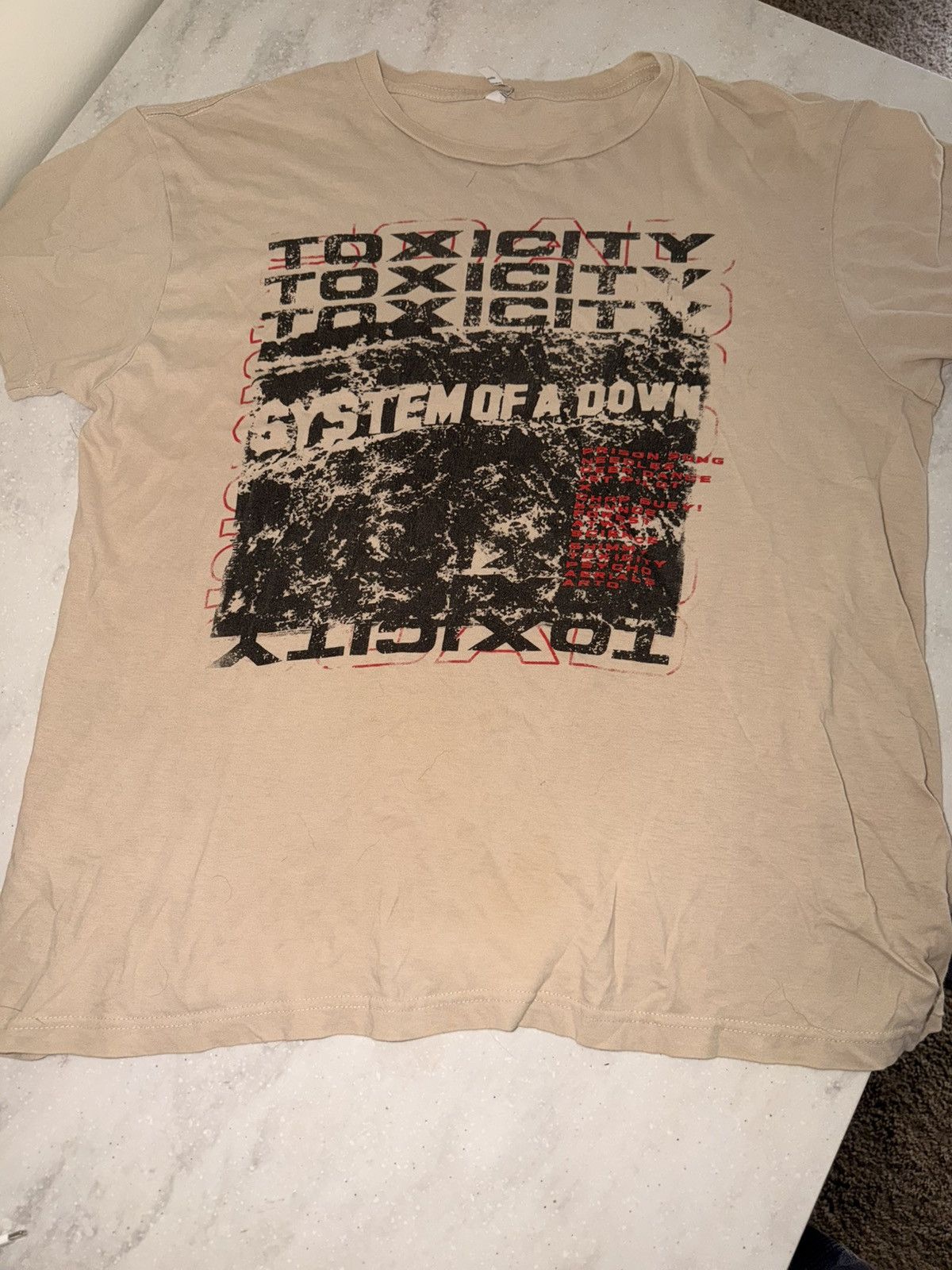 Band Tees Y2K System Of A Down tee Size US L / EU 52-54 / 3 - 1 Thumbnail