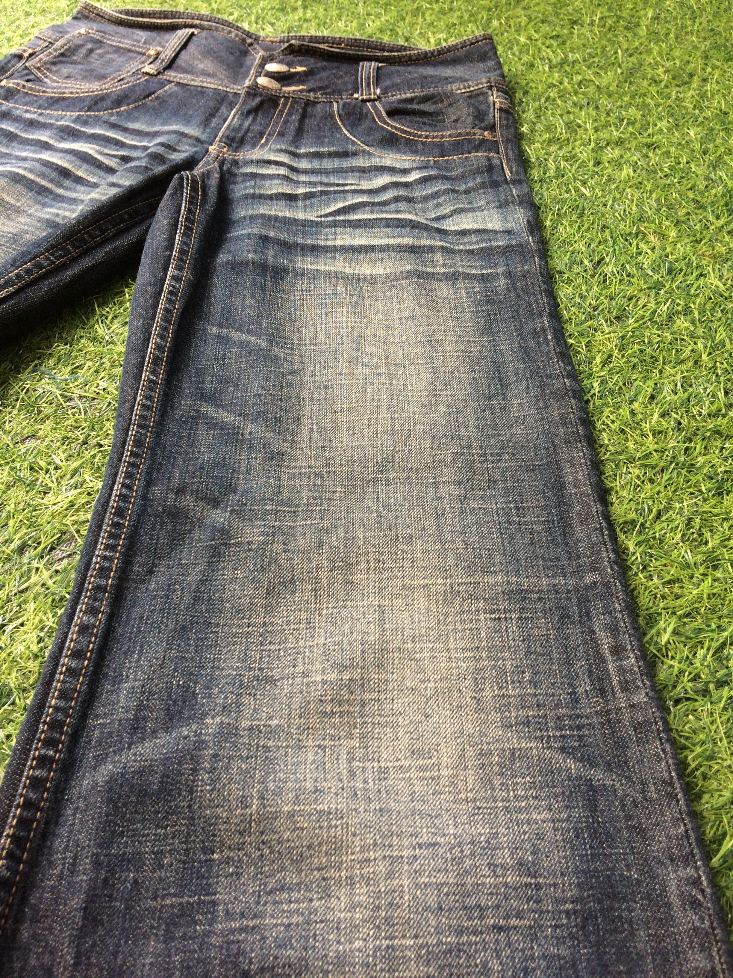 Japanese Brand Japanese Low Rise Flare Denim Jeans D-561 Size 27" / US 4 / IT 40 - 7 Thumbnail