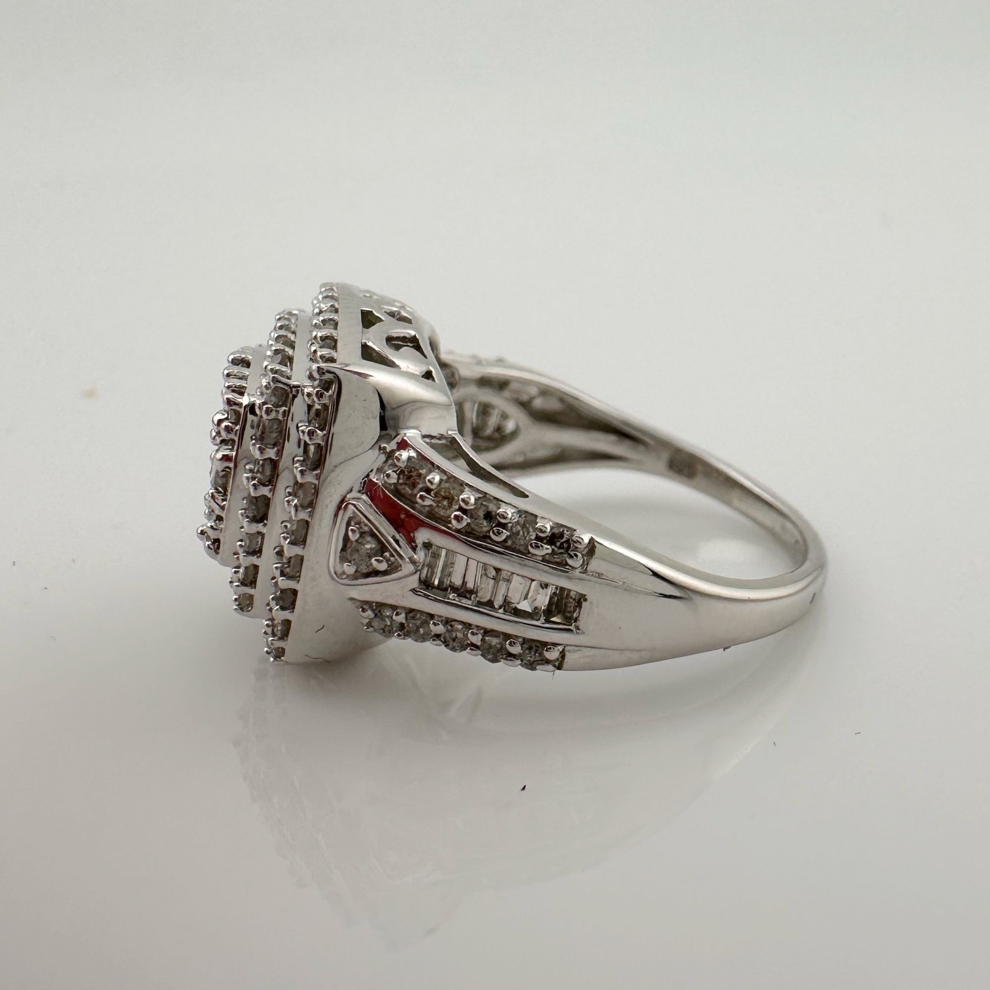 Other Beautiful 1.00 Carat Natural Cushion Cut Diamond Ring - 7.25 Size ONE SIZE - 6 Thumbnail