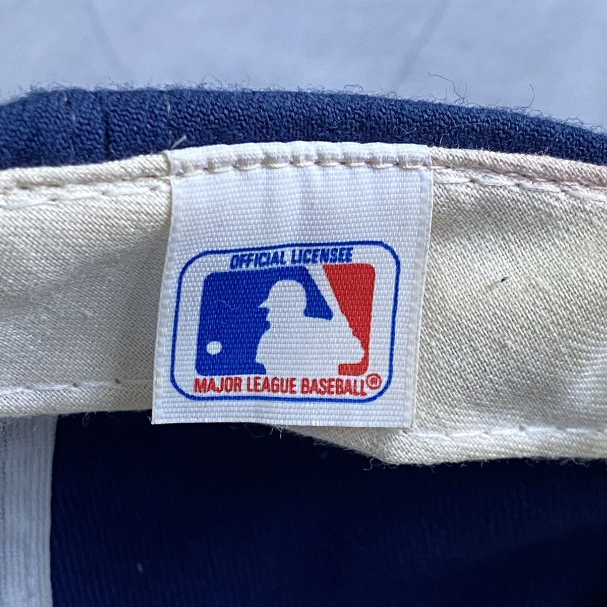 MLB × Vintage Vintage 80s Chicago White Sox New Era Rare Big Logo MLB Cap Size ONE SIZE - 12 Thumbnail