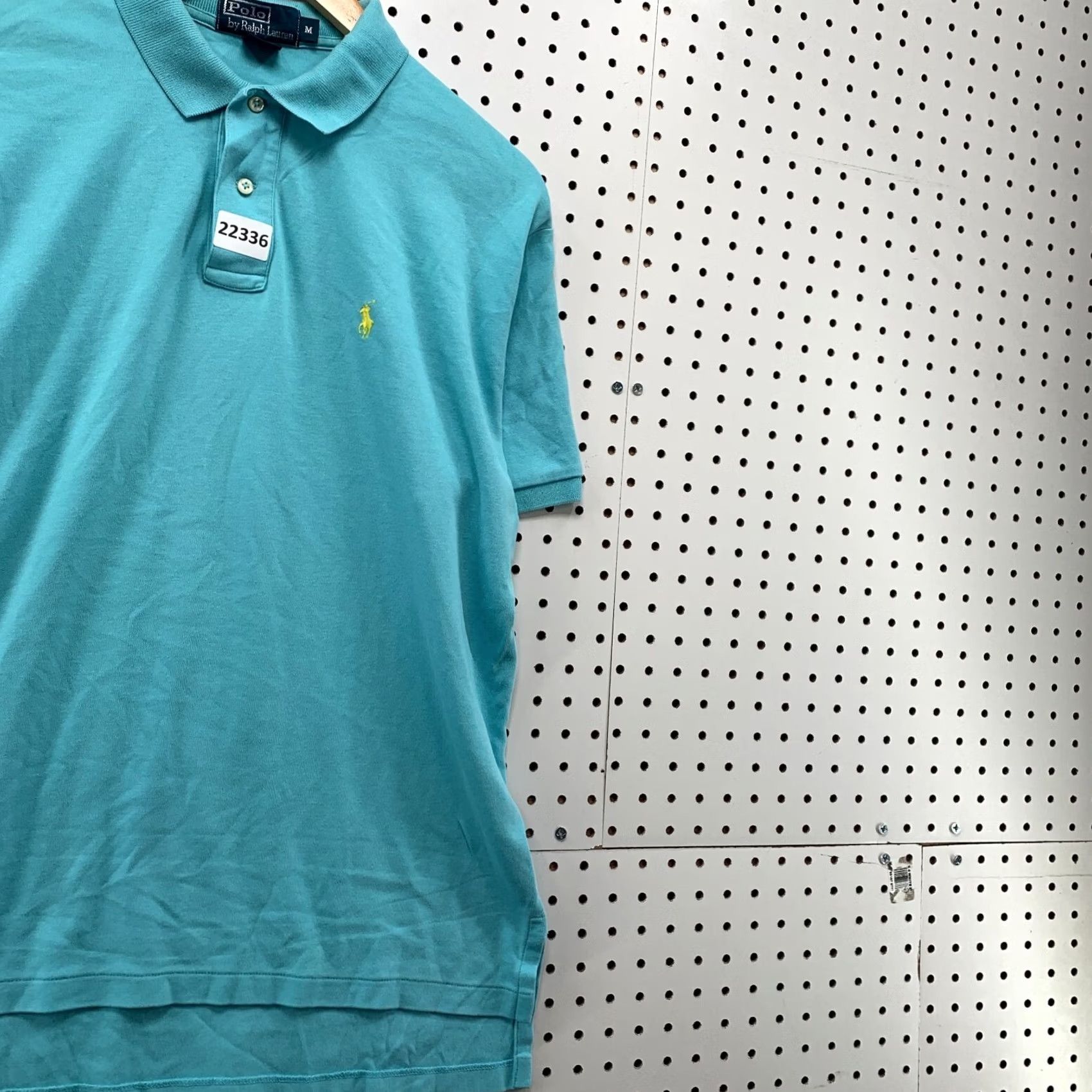 Ralph Lauren Polo Ralph Lauren Polo Shirt Mens Medium Blue Yellow Pony Casual Fits 23.5x28.5 Size US M / EU 48-50 / 2 - 4 Thumbnail