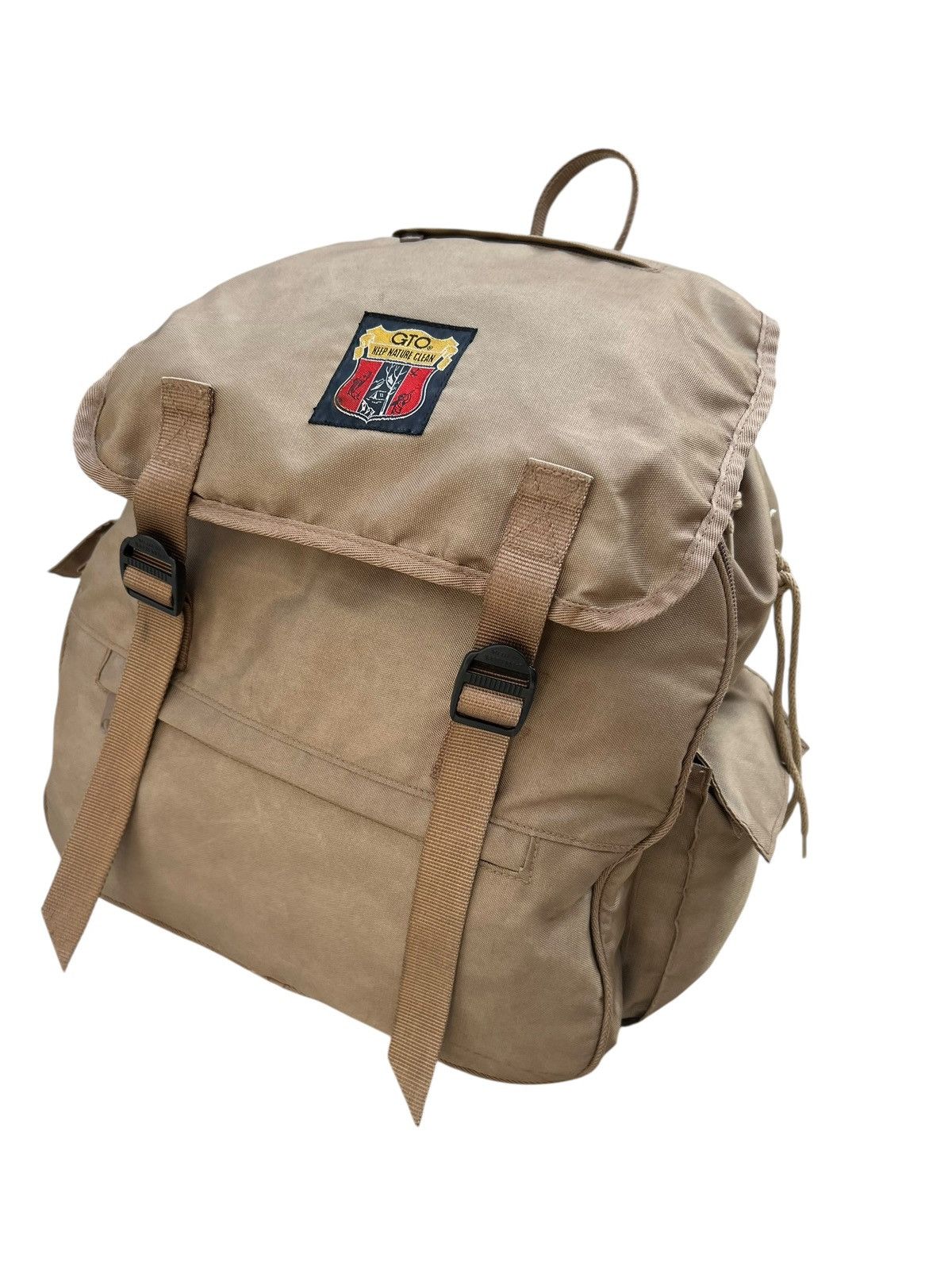 Asics Vintage 80s ASICS GTO Nylon PU Backpack Made in Japan Size ONE SIZE - 19 Thumbnail