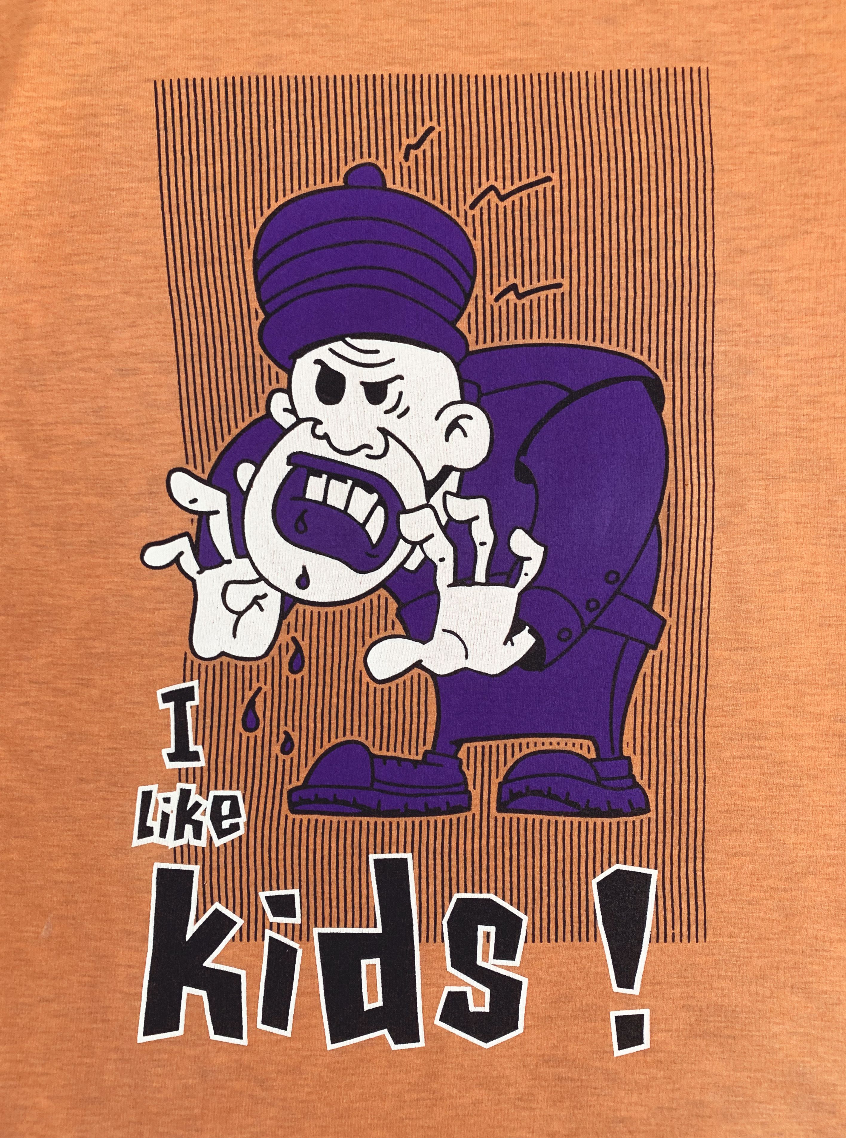 Other Vintage 90s BAD + MAD I Like Kids Sweatshirt Longsleeve Size US XL / EU 56 / 4 - 4 Thumbnail