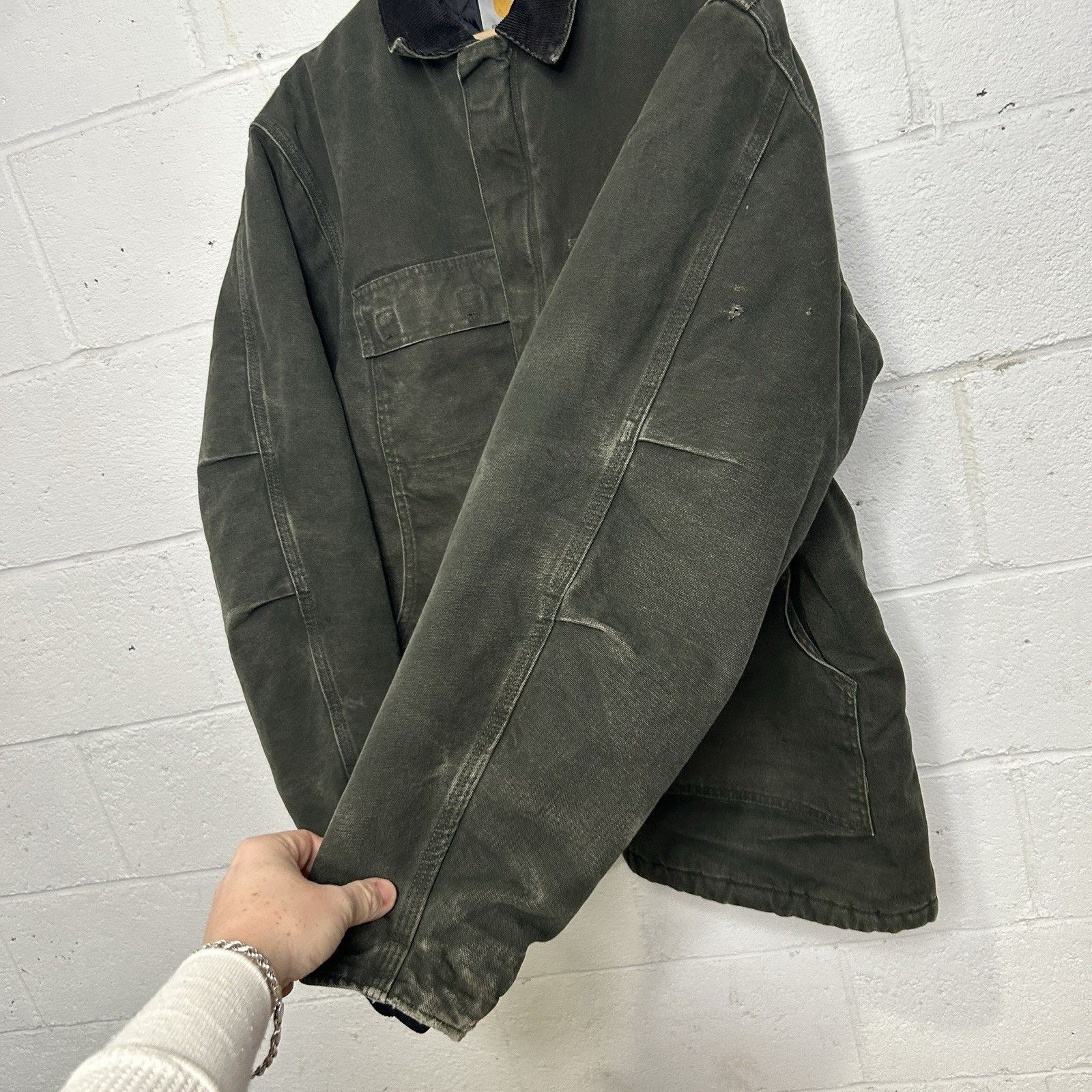 Carhartt Vintage Carhartt Quilted Artic Jacket “Moss Green” C26 MOS Size US L / EU 52-54 / 3 - 7 Thumbnail