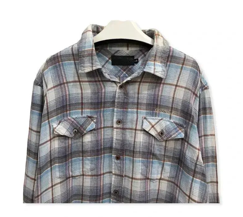 Gotcha Vintage Gotcha Plaid Tartan Flannel Shirt 👕 Size US M / EU 48-50 / 2 - 2 Thumbnail