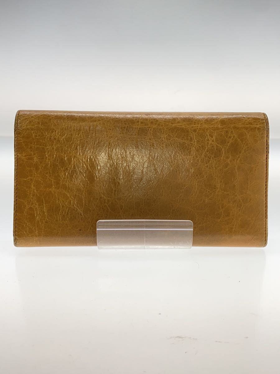 Balenciaga Balenciaga Leather Long Wallet Beige Size ONE SIZE - 2 Thumbnail