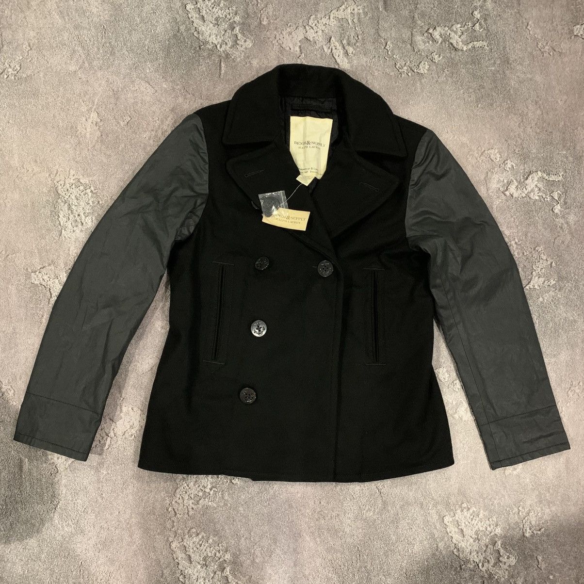 Polo Ralph Lauren Denim & Supply Ralph Lauren Jacket M Coat Wool Nylon Black Size US M / EU 48-50 / 2 - 1 Thumbnail