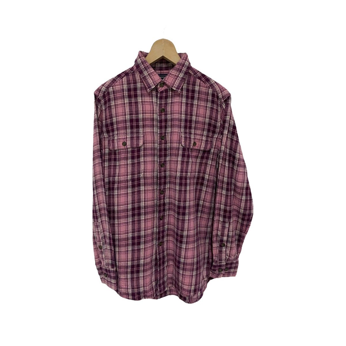 Japanese Brand × Uniqlo Japanese Brand Plaid Tartan Flannel Shirt Size US M / EU 48-50 / 2 - 1 Thumbnail