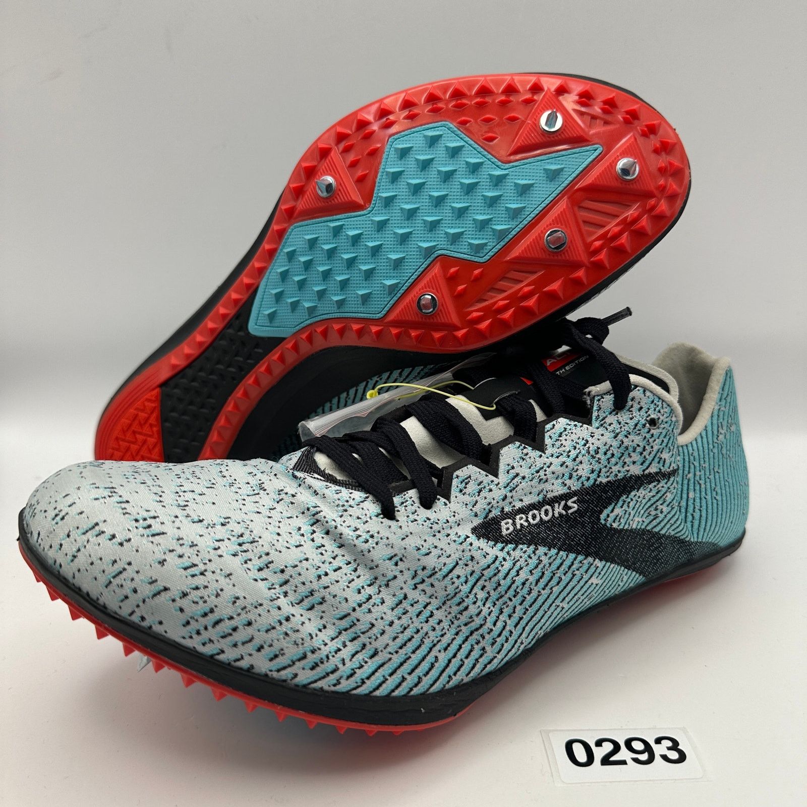 Brooks BROOKS Men's 10.5 Mach 19 Running Shoes Grey Black Capri Size US 10.5 / EU 43-44 - 2 Thumbnail