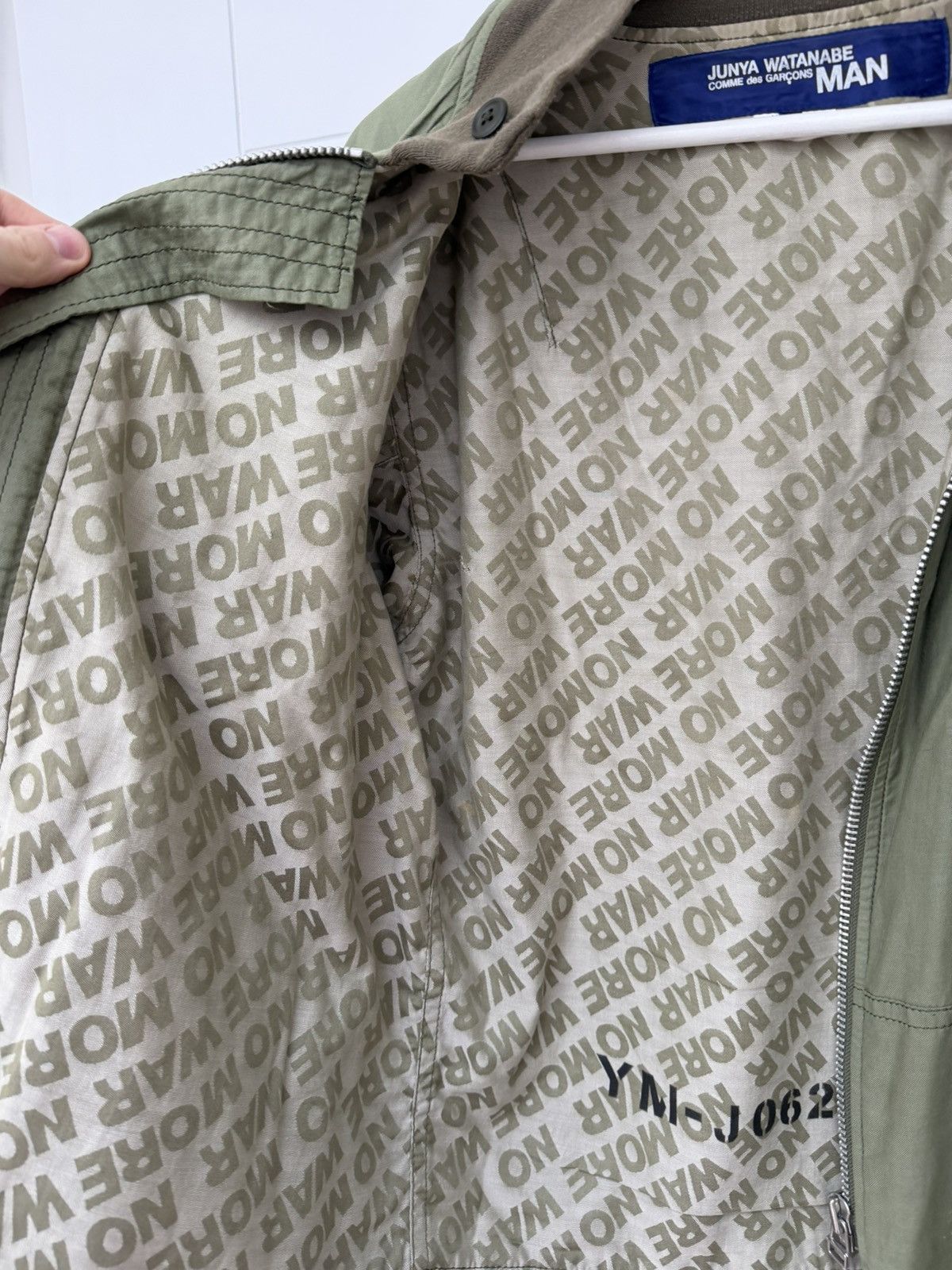 Junya Watanabe Junya Watanabe Green Bomber jacket cotton size M Size US M / EU 48-50 / 2 - 10 Thumbnail