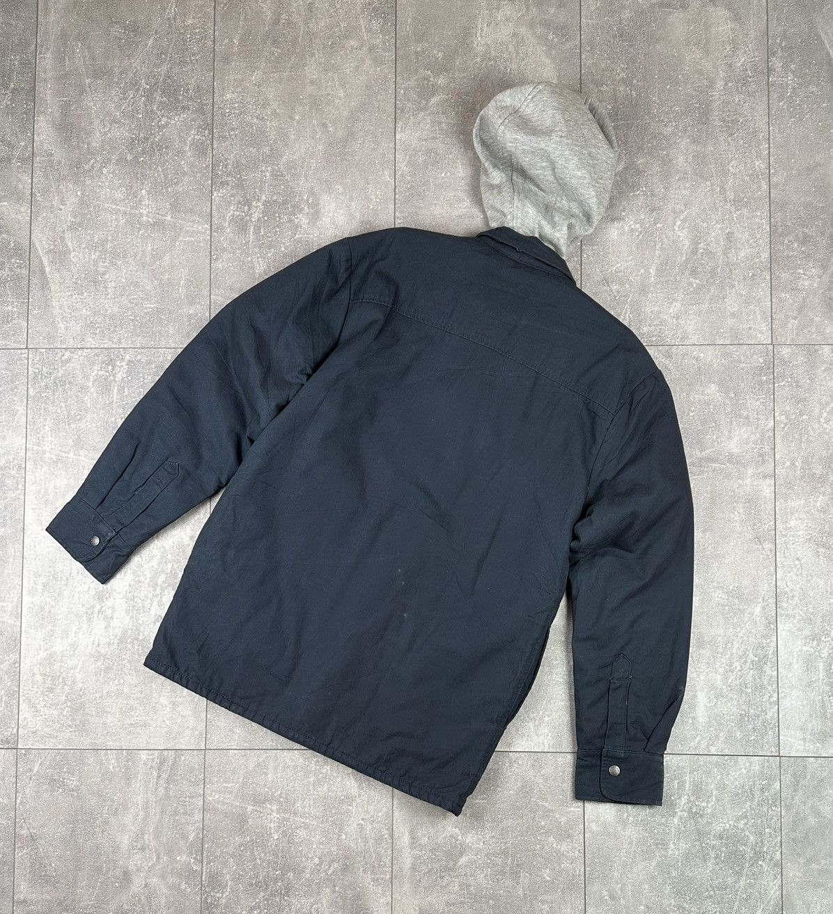 Dickies Dickies Hooded Overshot Denim Jacket Small Logo Size US S / EU 44-46 / 1 - 11 Thumbnail
