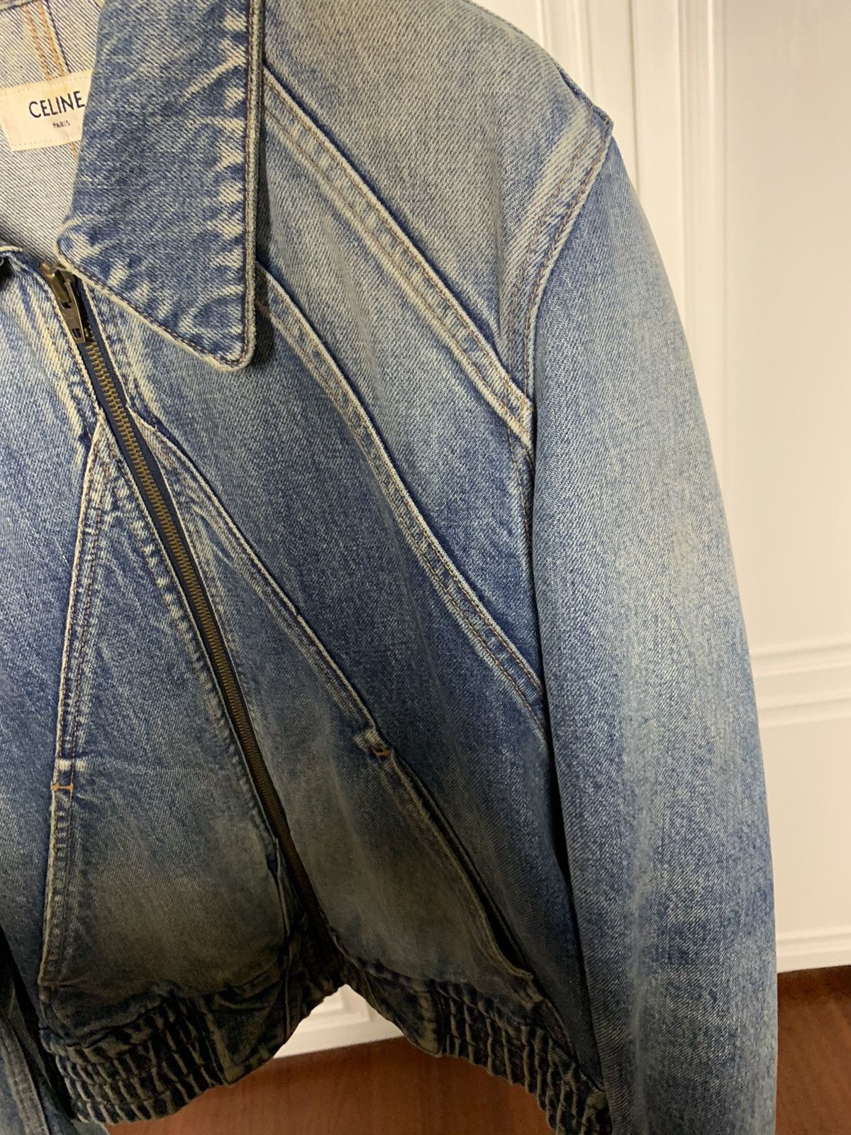 Celine Celine 2020SS Union Wash Denim jacket Size US S / EU 44-46 / 1 - 4 Thumbnail