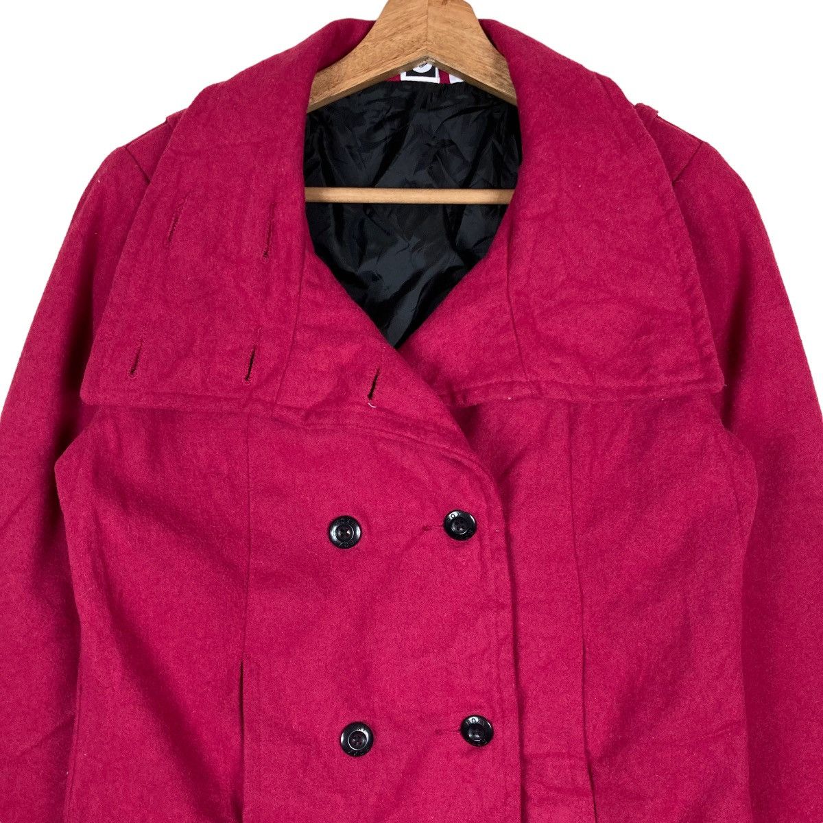 Vintage Vintage Roxy Double Breasted Flat Button Jacket Size M / US 6-8 / IT 42-44 - 2 Thumbnail