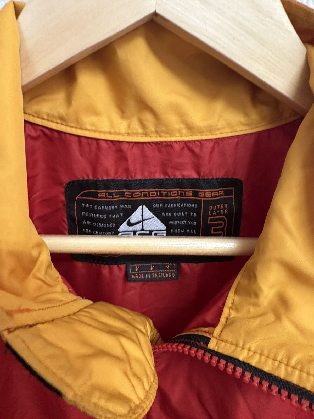 Nike ACG Nike ACG Orange Windbreaker Size US M / EU 48-50 / 2 - 3 Thumbnail