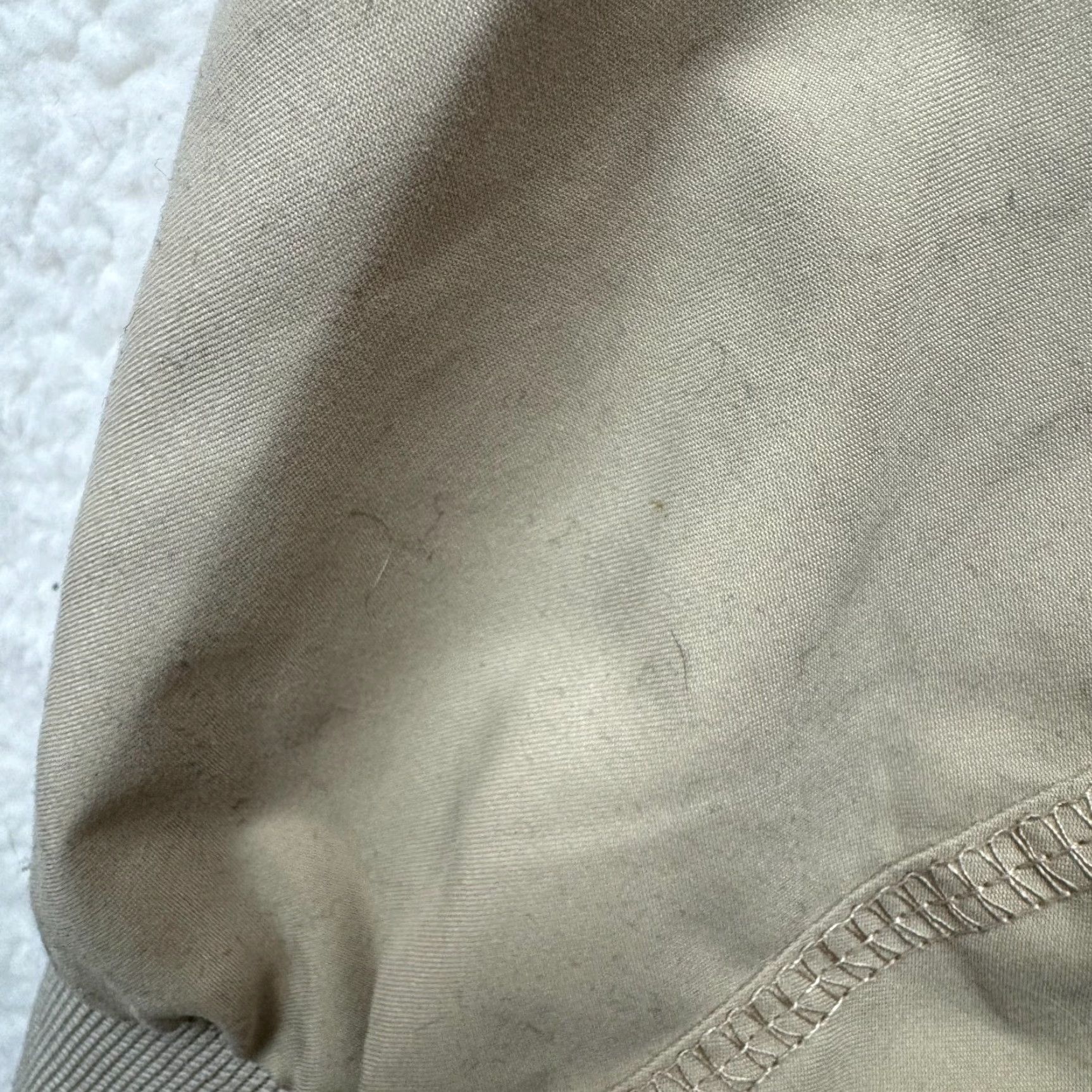 Vintage VINTAGE NEW DEADSTOCK Vietnam Veteran Army Sweatshirt XL Beige Windbreaker Pullover Size US XL / EU 56 / 4 - 6 Thumbnail