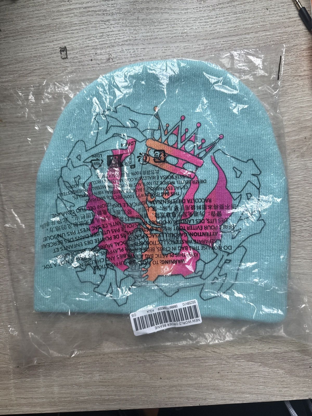 Supreme New World Order Beanie Size ONE SIZE - 1 Thumbnail