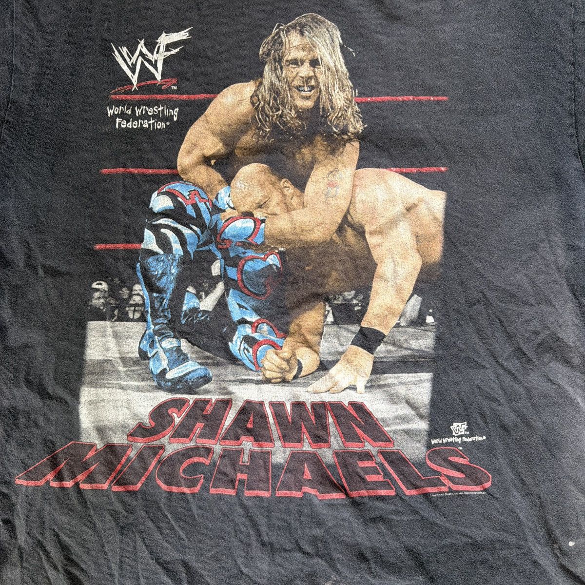 WWE 1998 vintage Shawn Michaels T-shirt Size US L / EU 52-54 / 3 - 2 Thumbnail
