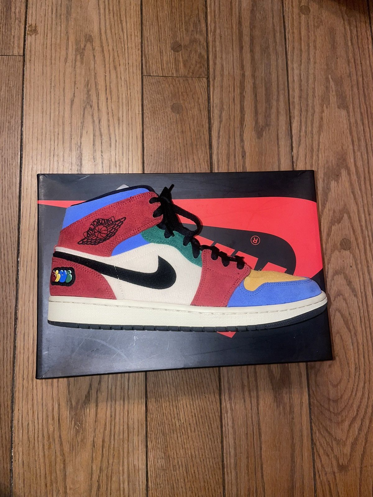Jordan Brand × Nike Jordan 1 Mid “Fearless Blue the Great” Size US 10.5 / EU 43-44 - 1 Thumbnail