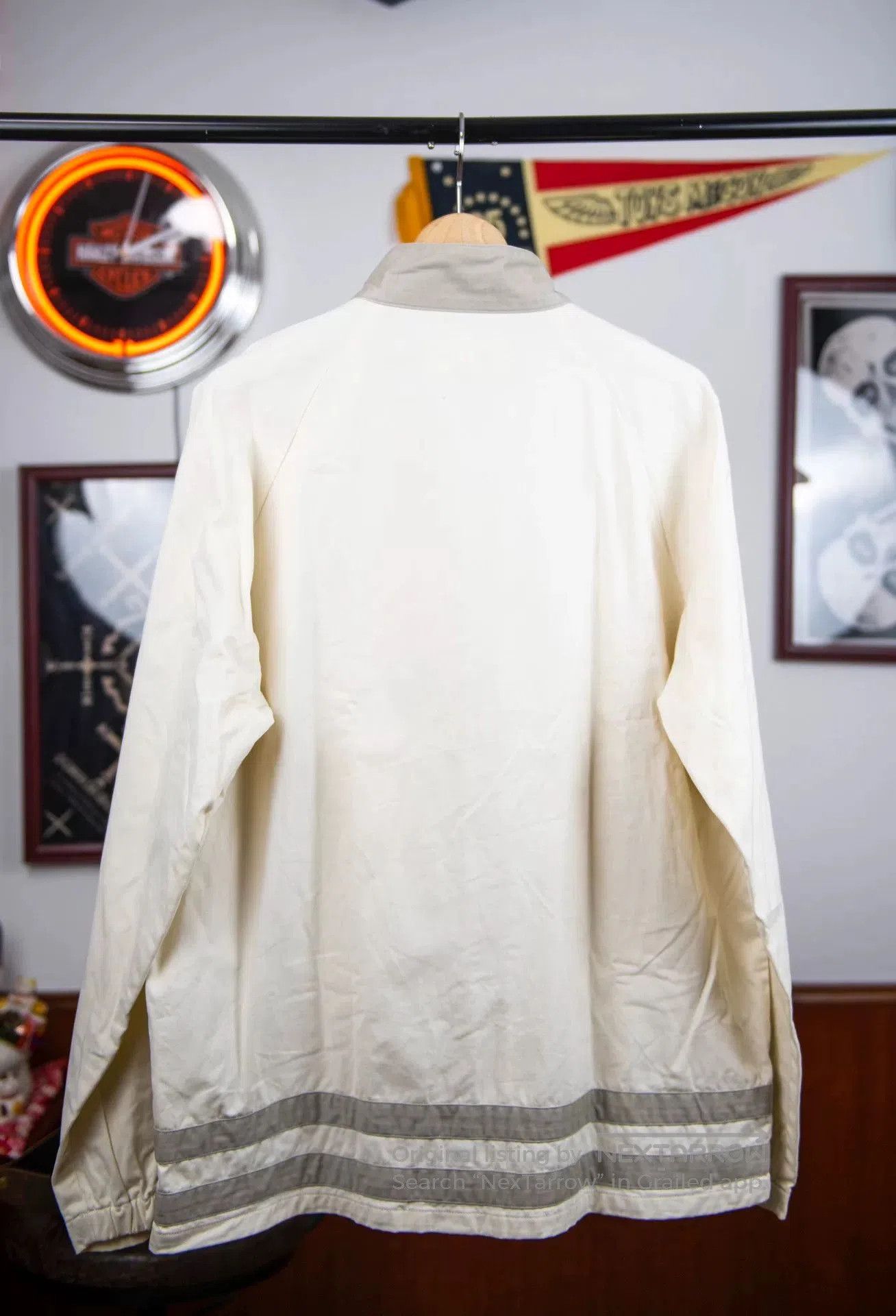 Other Old Crow White Stand Collar Jacket. Size US L / EU 52-54 / 3 - 2 Thumbnail