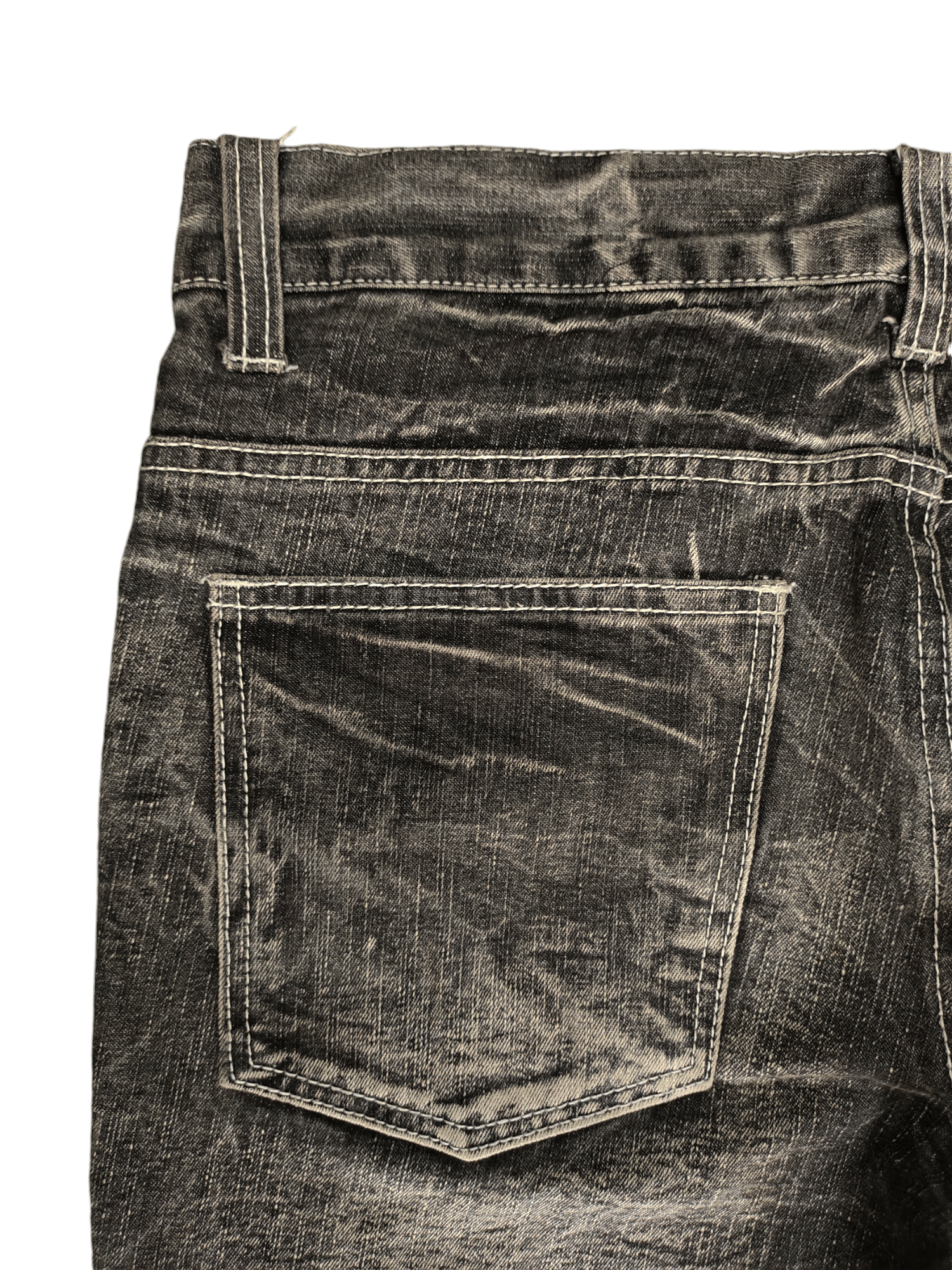 LOWBOX Lowbox Japan Clawmark Distress Faded Patchwork Jeans Y2k Size US 34 / EU 50 - 12 Thumbnail