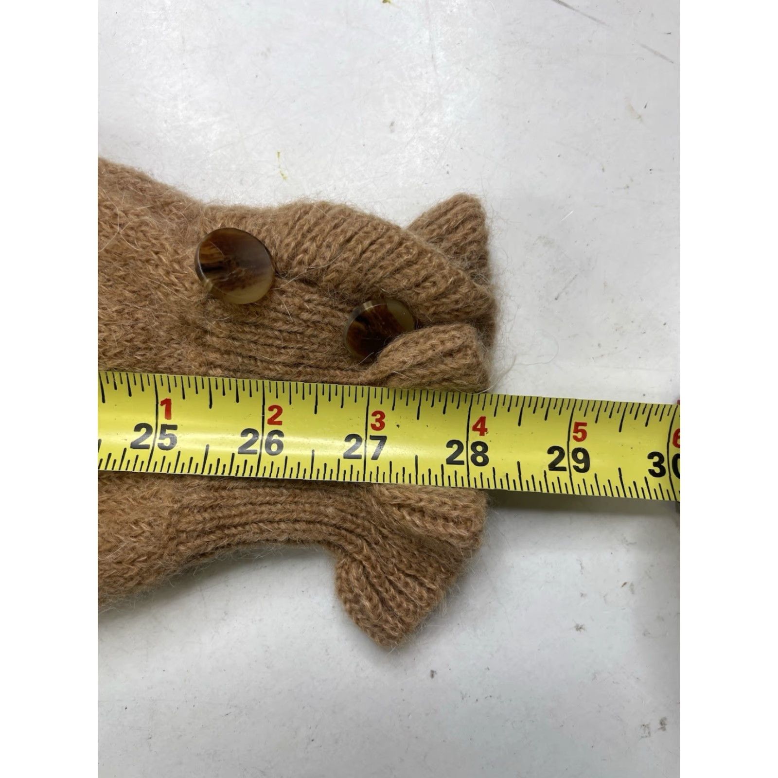 Vintage Sezane Cardigan Mia Sweater Mohair Wool Stretch Knit V-Neck Women’s M Brown Knit Cardigan Sweater Women Size M / US 6-8 / IT 42-44 - 5 Thumbnail