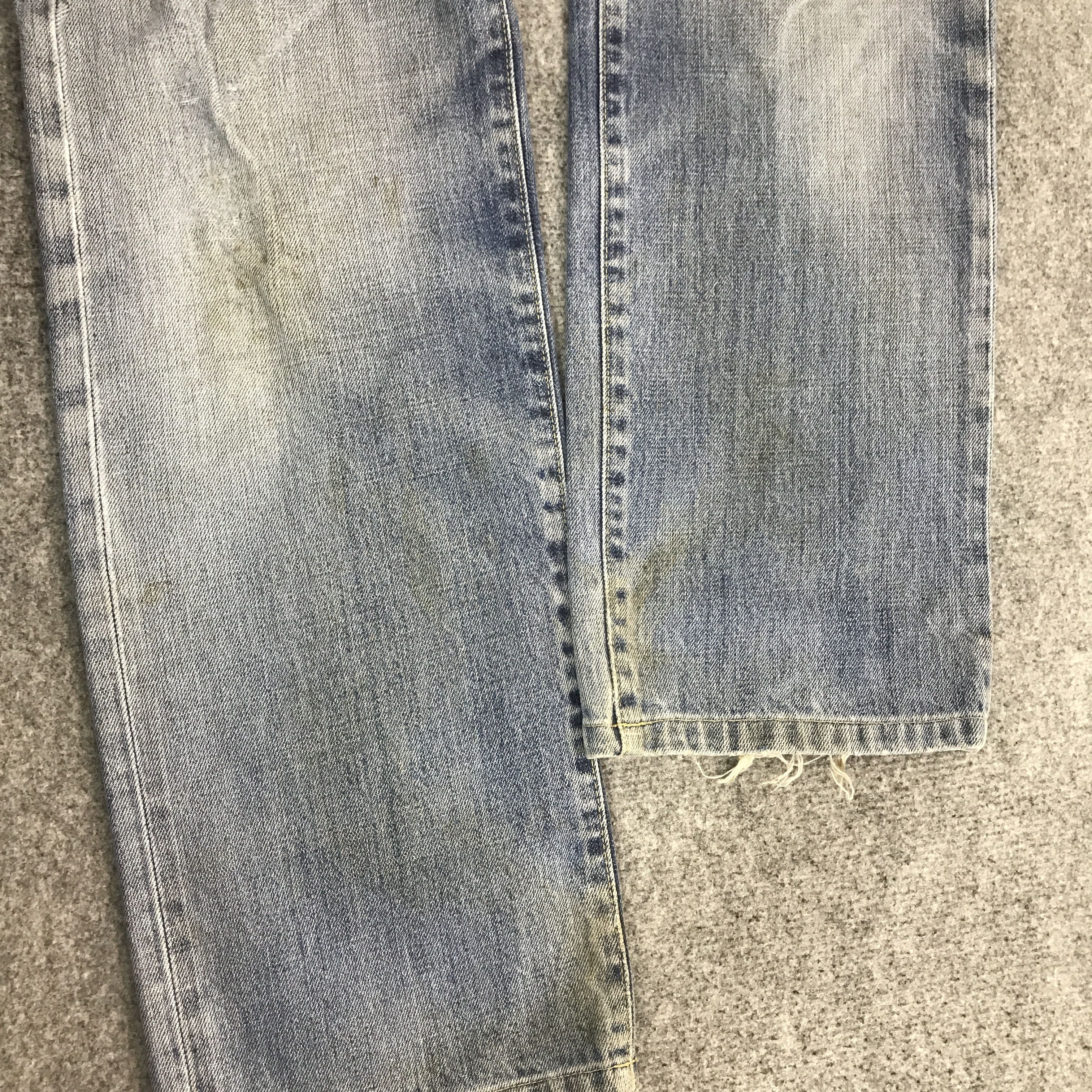 Uniqlo Japan Denim uniqlo distressed jeans pants Size US 32 / EU 48 - 14 Thumbnail