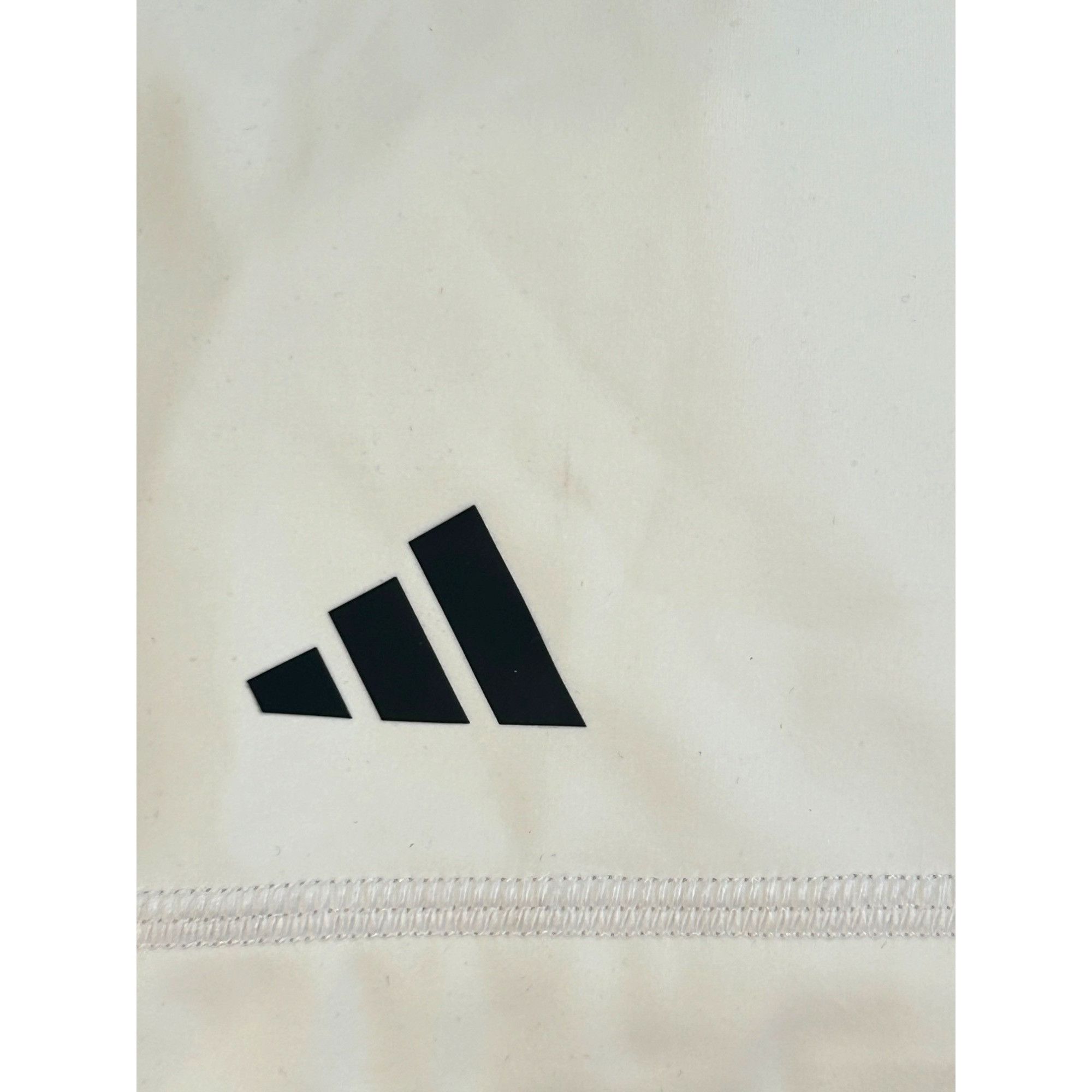 Adidas Adidas Women’s Tennis Shorts White Logo Compression Tights A Size 24" / US 00 / IT 34 - 10 Thumbnail