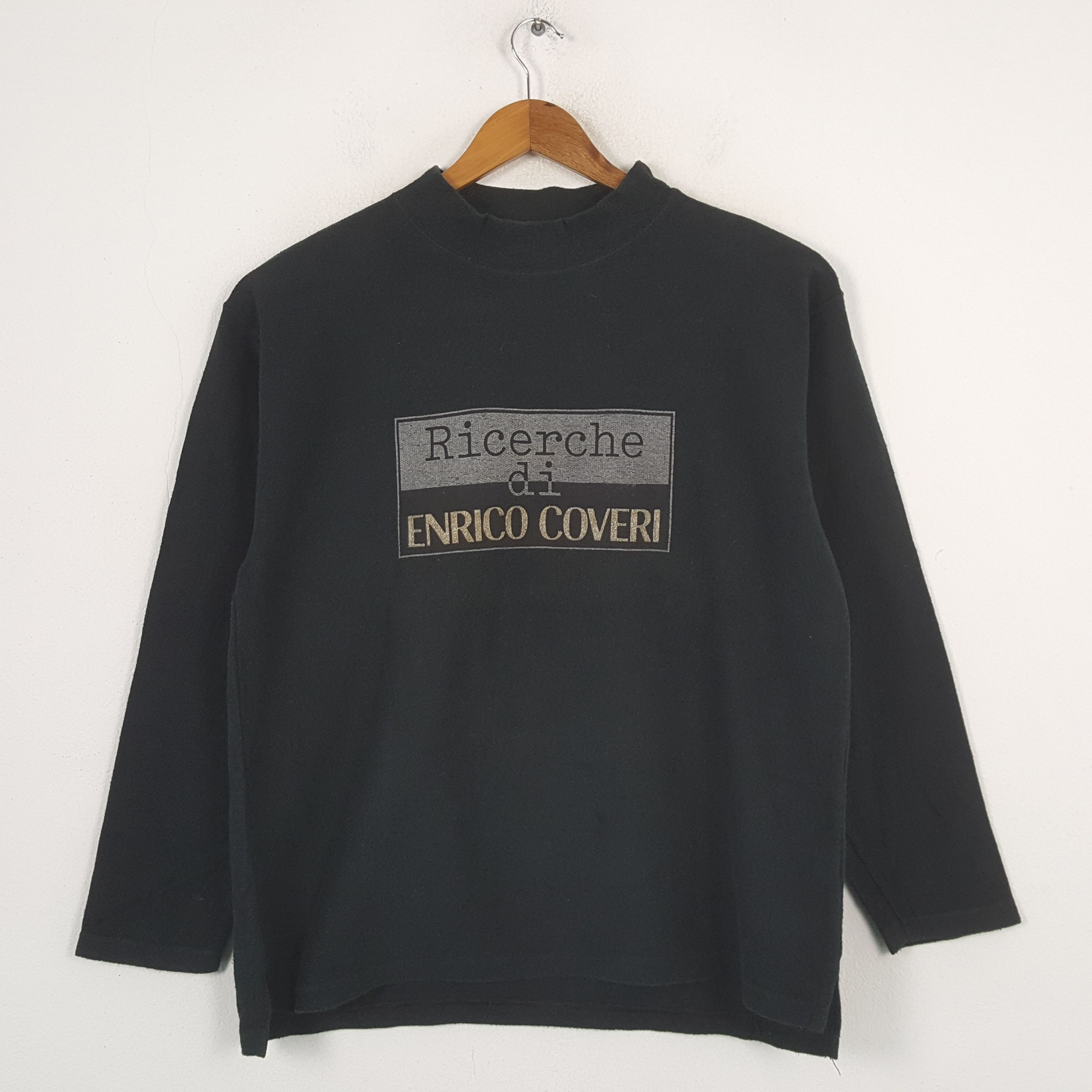 Enrico Coveri × Vintage Vintage ENRICO COVERI Italian Brand Sweatshirt C289N19 Size US L / EU 52-54 / 3 - 1 Thumbnail