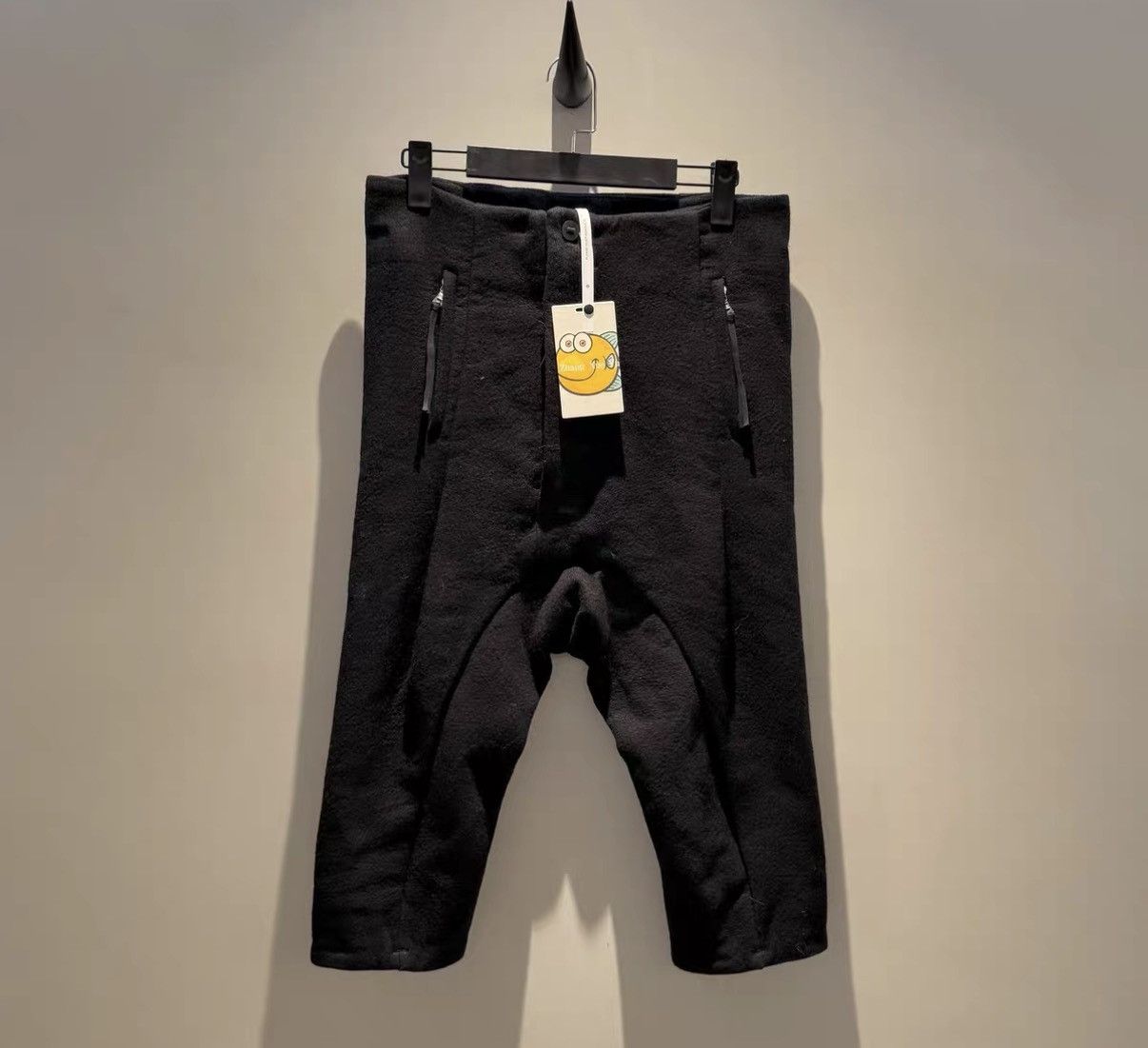 11 By Boris Bidjan Saberi BORIS BIDJAN SABER (BBS) Heavyweight Wool Cropped Pants Size US 32 / EU 48 - 1 Thumbnail