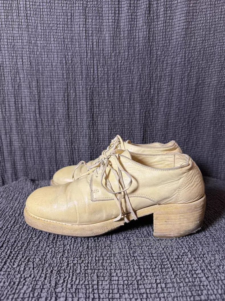 Other GUIDI Beige Low-top Horsehide Derby Shoes Size US 5.5 / EU 38 - 4 Thumbnail
