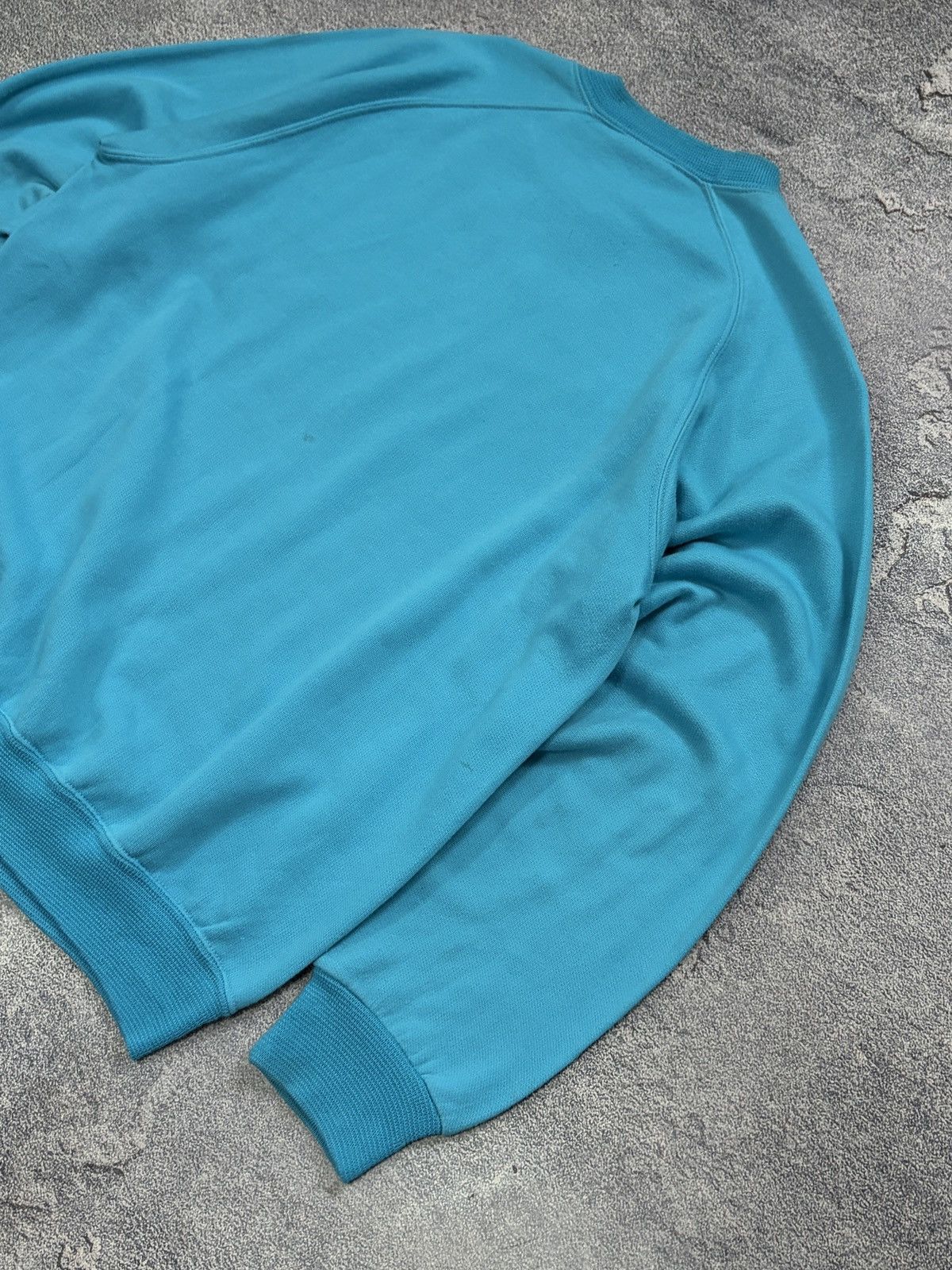 Nike Vtg 80s Nike Oregon Sweatshirt Italy Teal Embroidered S Size US S / EU 44-46 / 1 - 14 Thumbnail