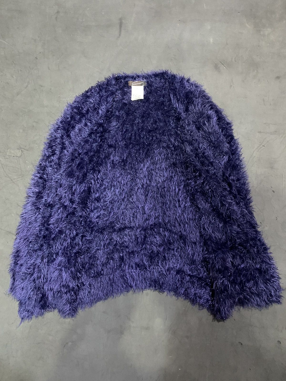 If Six Was Nine 💸BINDINGOFFER💸Japanese furcardigan kurtcobain mohair styled Size US L / EU 52-54 / 3 - 3 Thumbnail
