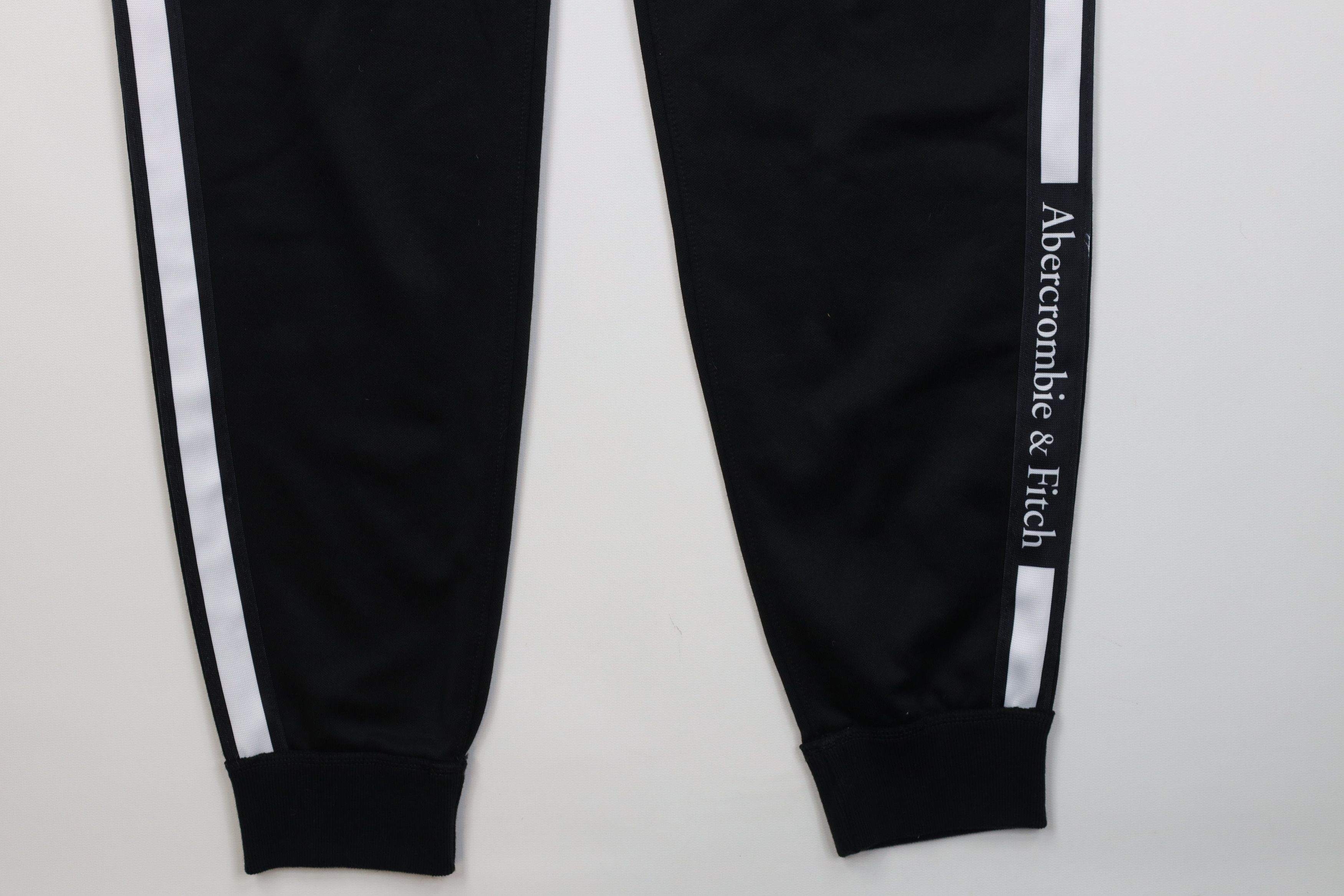 Abercrombie & Fitch Vintage Y2K Abercrombie & Fitch Cuffed Joggers Pants Black Size US 38 / EU 54 - 5 Thumbnail