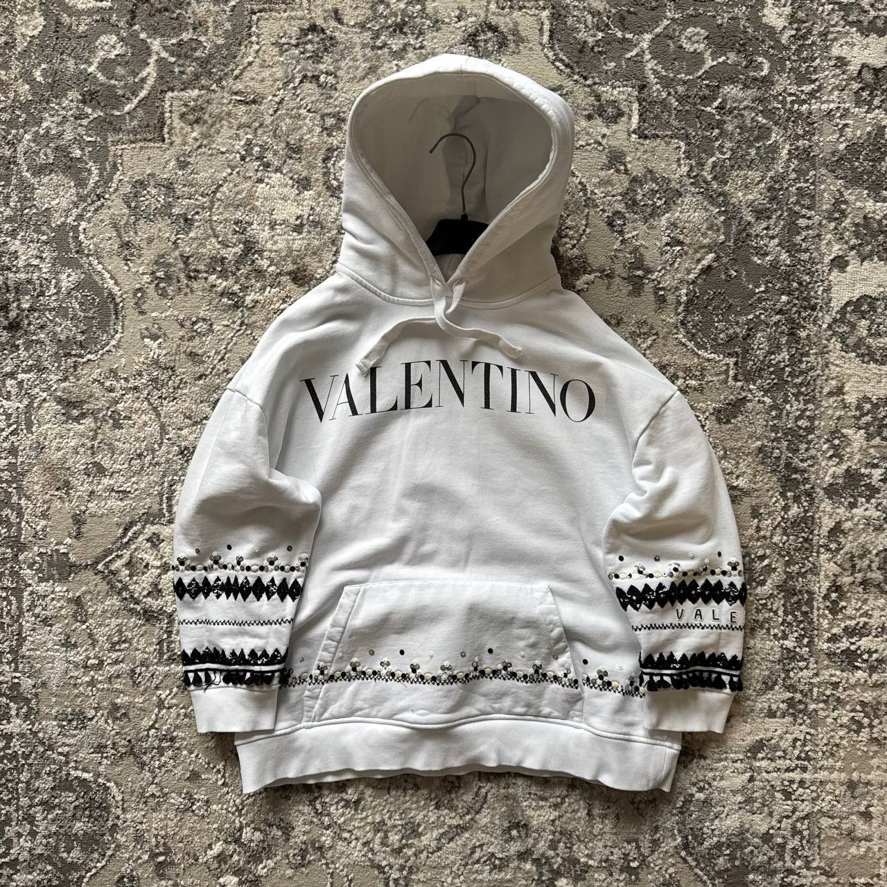 Valentino Rare Valentino Garavani sequin hoodie Size S / US 4 / IT 40 - 1 Thumbnail
