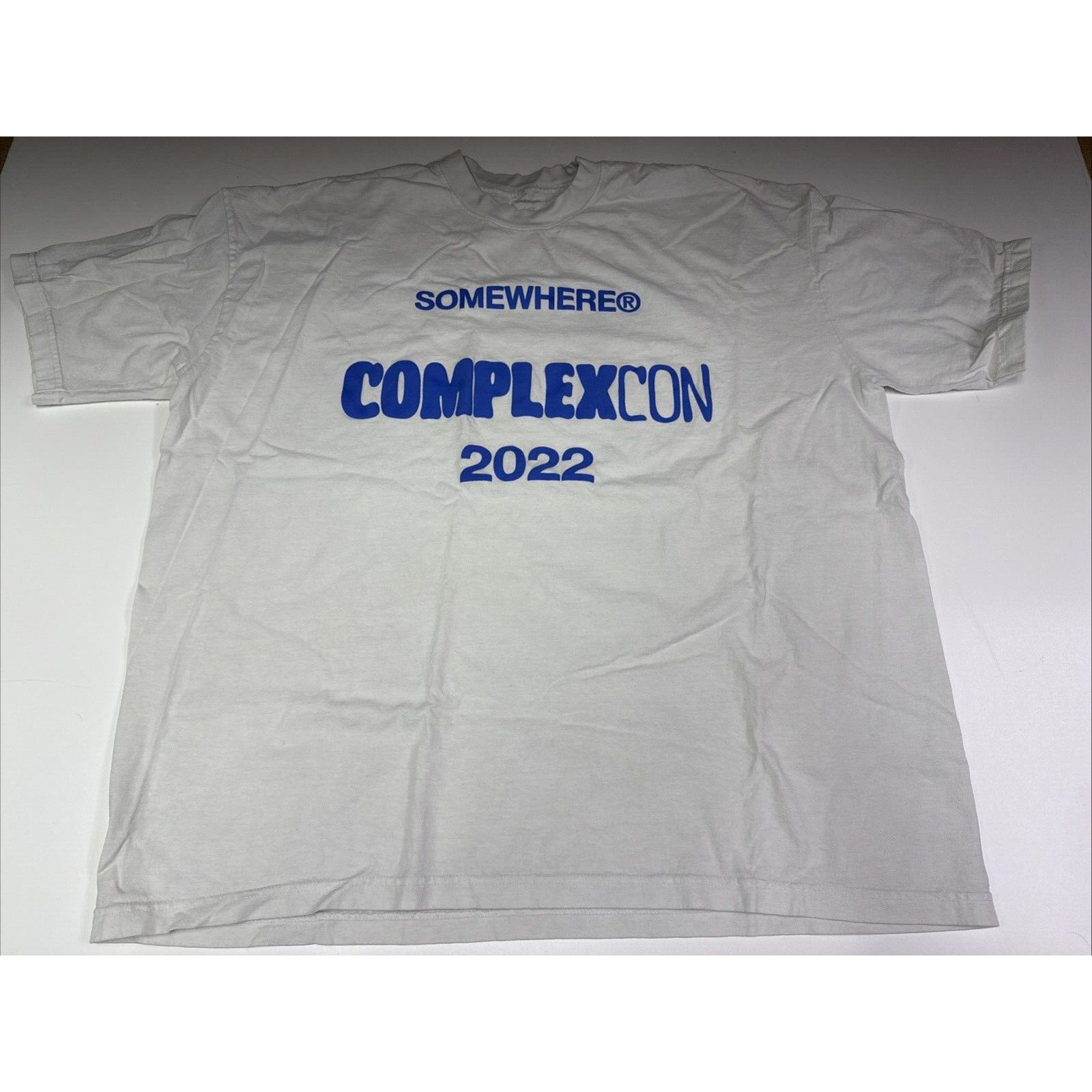 Complex Somewhere Complexcon 2022 White T Shirt Size XXL Size US XXL / EU 58 / 5 - 1 Thumbnail