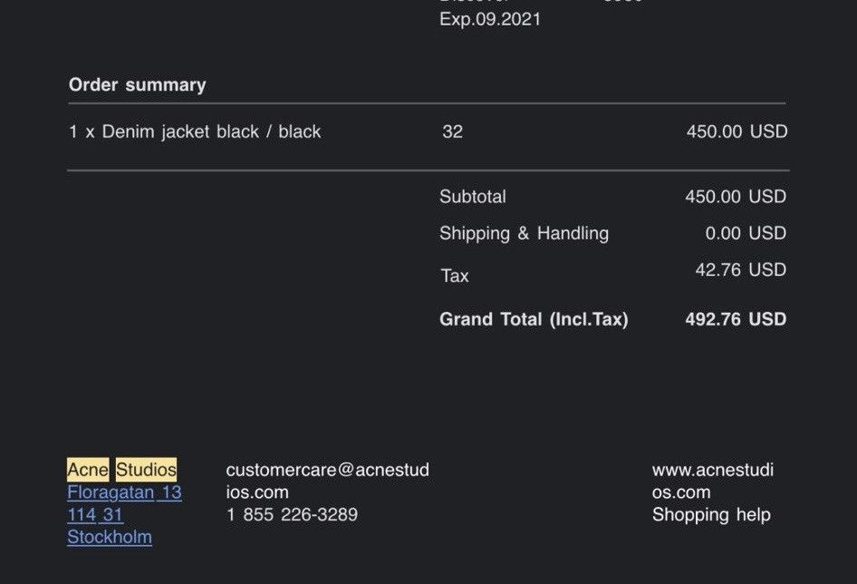 Acne Studios Acne Studios Blå Konst Black Denim Jacket Size XXS / US 00 / IT 34 - 7 Thumbnail