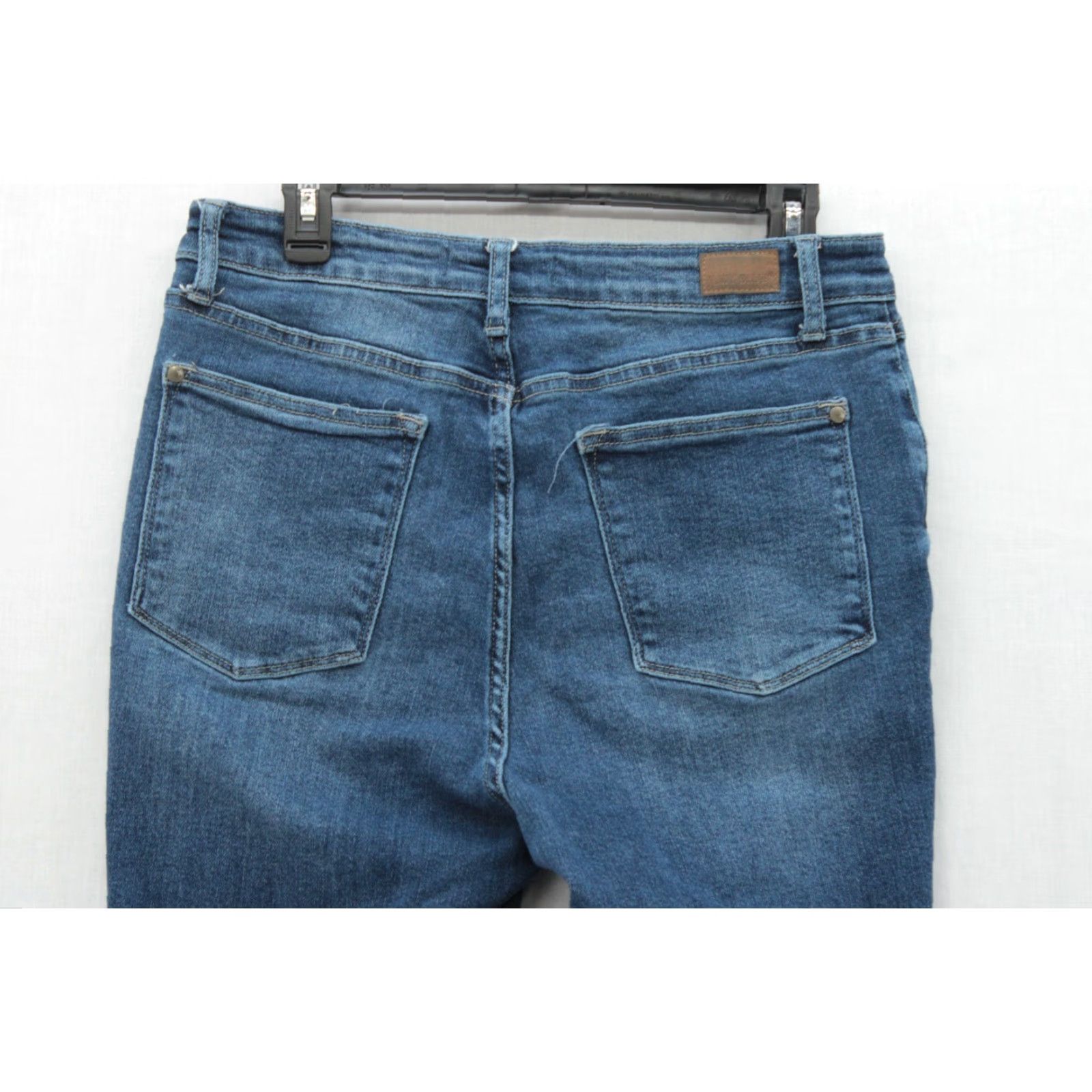 Vintage Judy Blue Jeans Womens 11/30 Blue High Rise Mom Jean Dark Wash Casual Stretch - 28 Inseam - 5-Pocket - Regular - Size 11/30 - Blue - Denim - Womens Size 30" / US 8 / IT 44 - 5 Thumbnail