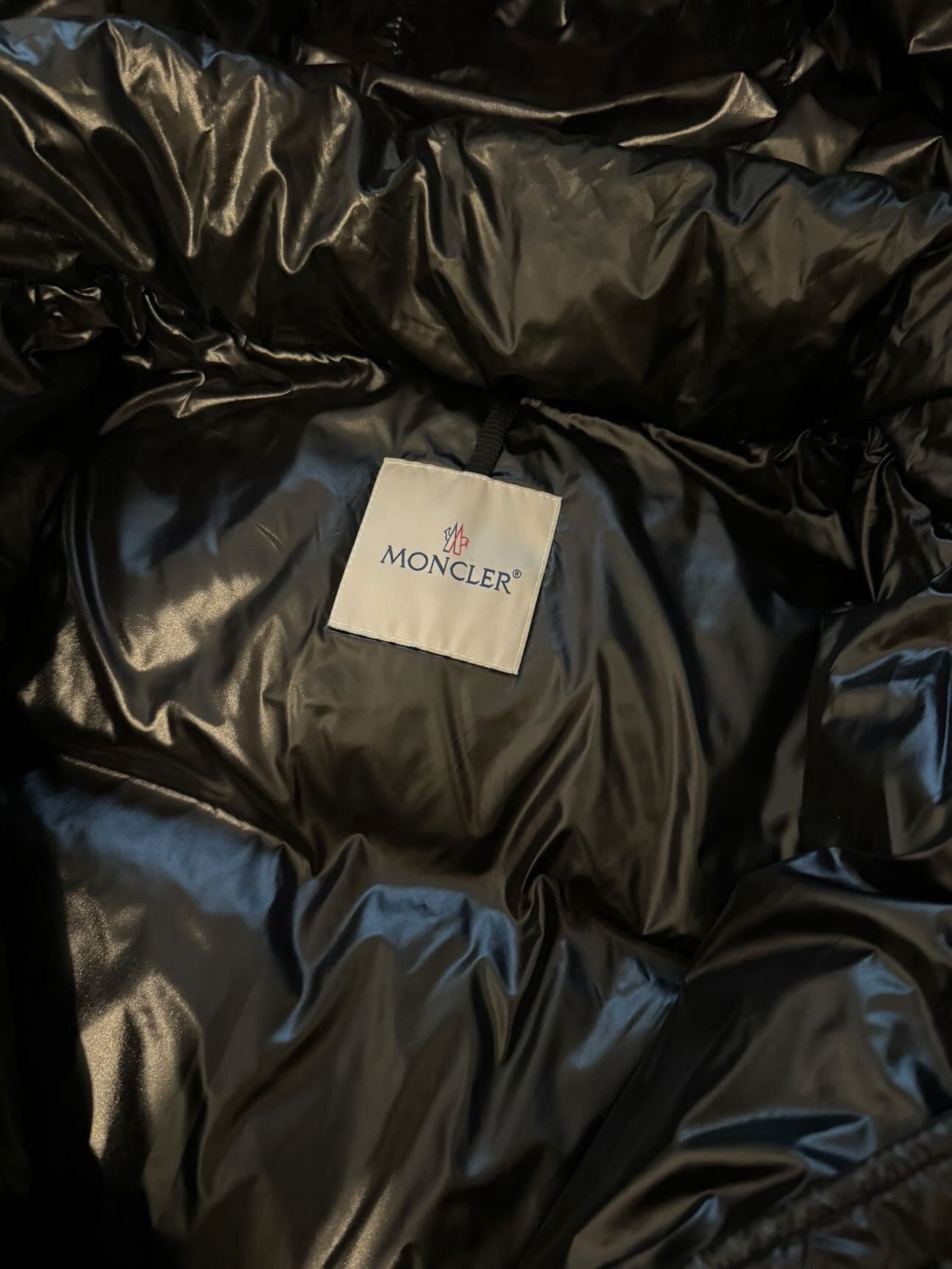 Moncler MONCLER Guernic Laquer Hooded Down Coat In Black Size US XL / EU 56 / 4 - 13 Thumbnail
