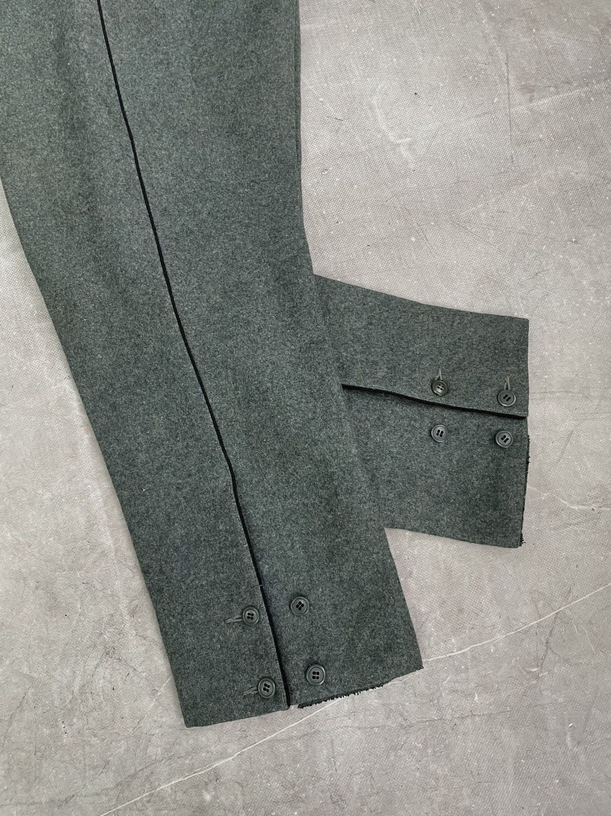 Le Laboureur German Army Wool Trousers swiss army 90s Pants Size US 32 / EU 48 - 12 Thumbnail