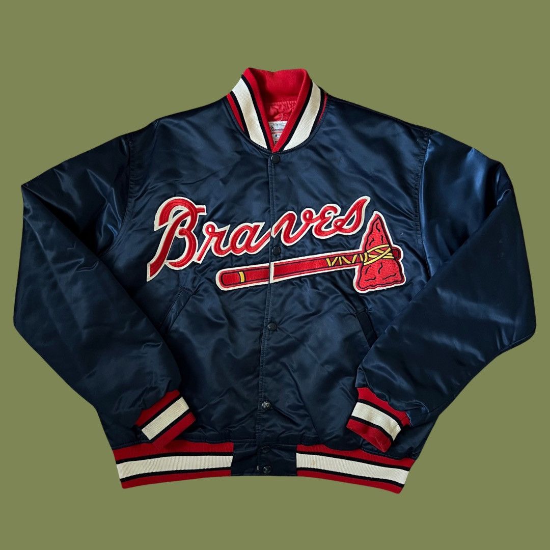 Starter Vtg Atlanta Braves Starter Jacket Size L Size US L / EU 52-54 / 3 - 1 Thumbnail