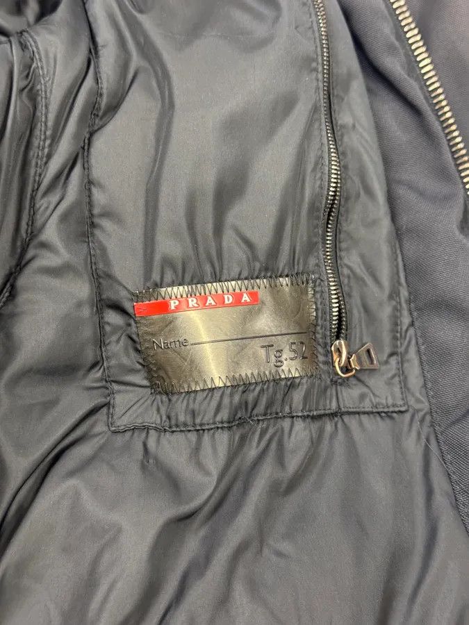 Prada 2000s Prada Black Hooded Parka Ski Jacket Size US L / EU 52-54 / 3 - 9 Thumbnail