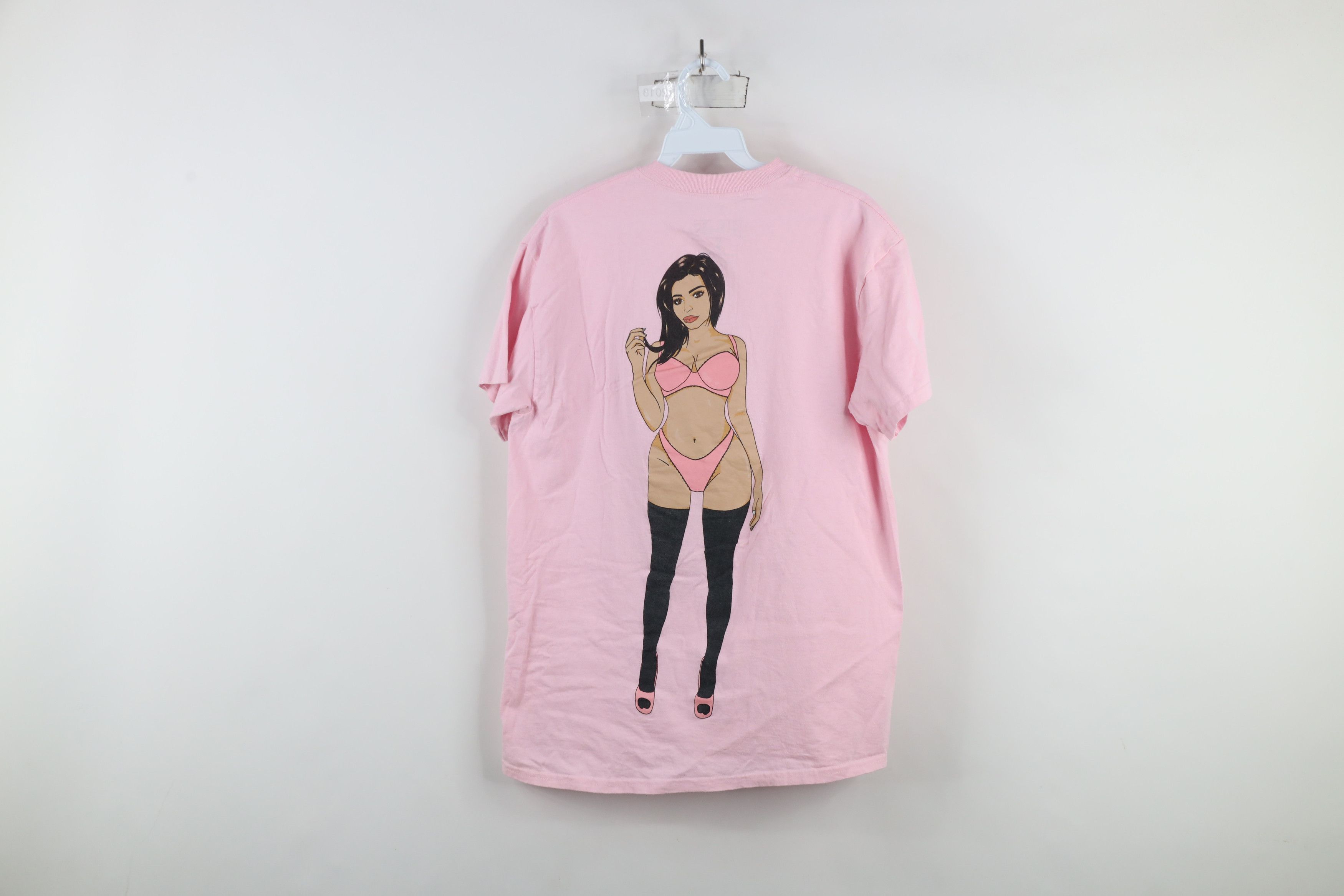 Vintage Streetwear Thick Kylie Jenner Naked Short Sleeve T-Shirt Size US S / EU 44-46 / 1 - 9 Thumbnail