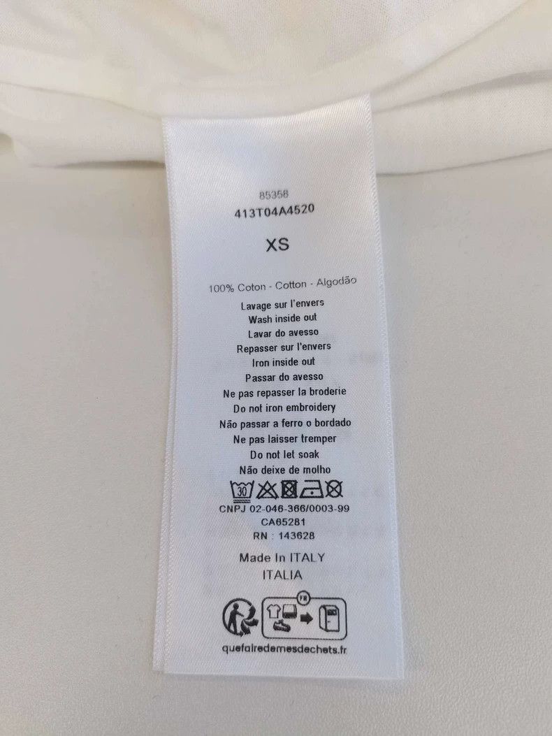Dior Dior Short-sleeved printed T-shirt 2504-Nextarrow Size XS / US 0-2 / IT 36-38 - 4 Thumbnail