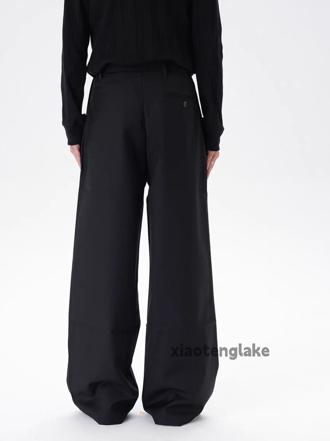 Vintage xtl retro y2k loose baggy yuppie cleanfit flared pants Size US 32 / EU 48 - 2 Thumbnail