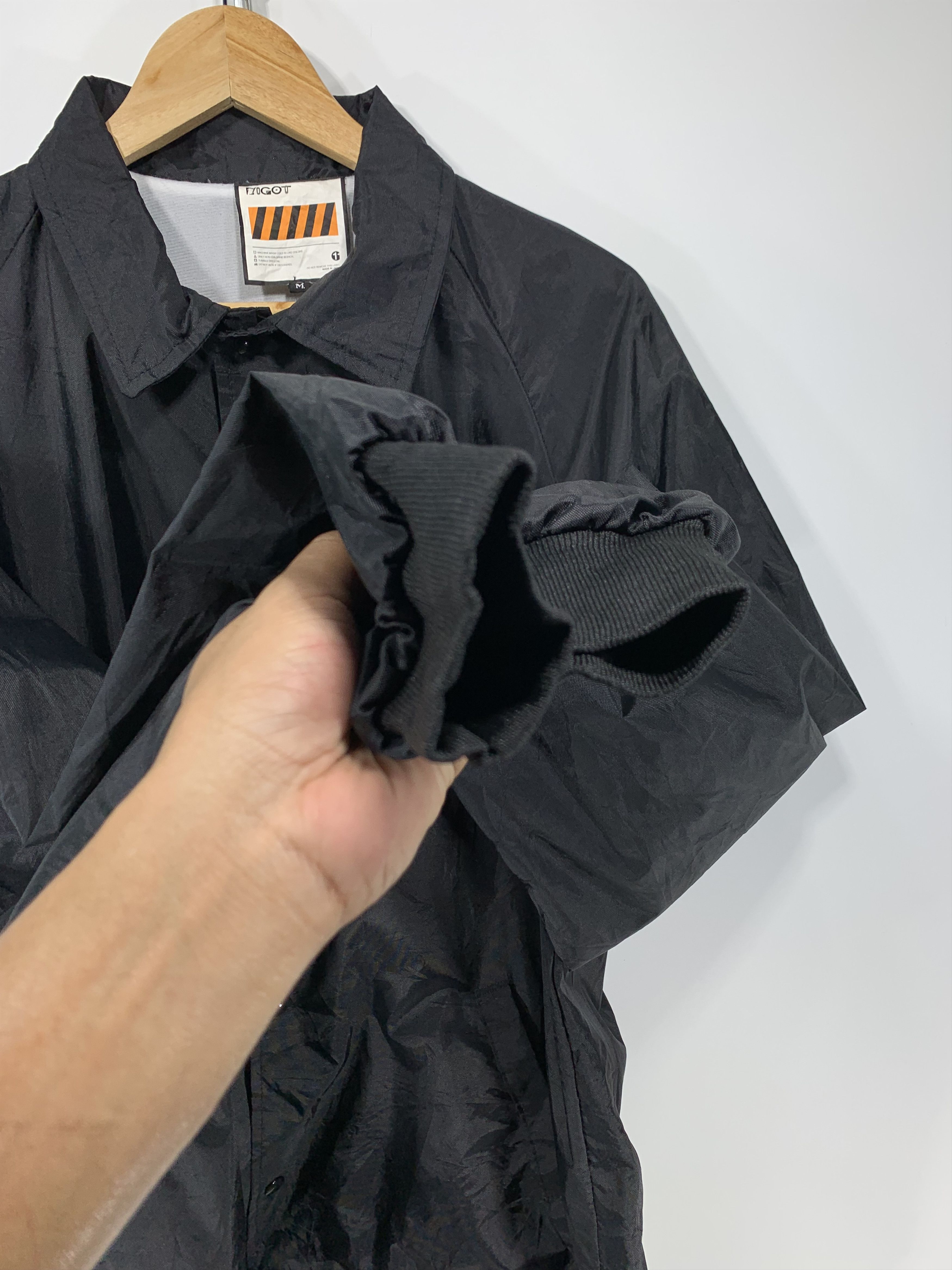 Japanese Brand japan brand nylon jacket big logo Size US L / EU 52-54 / 3 - 4 Thumbnail