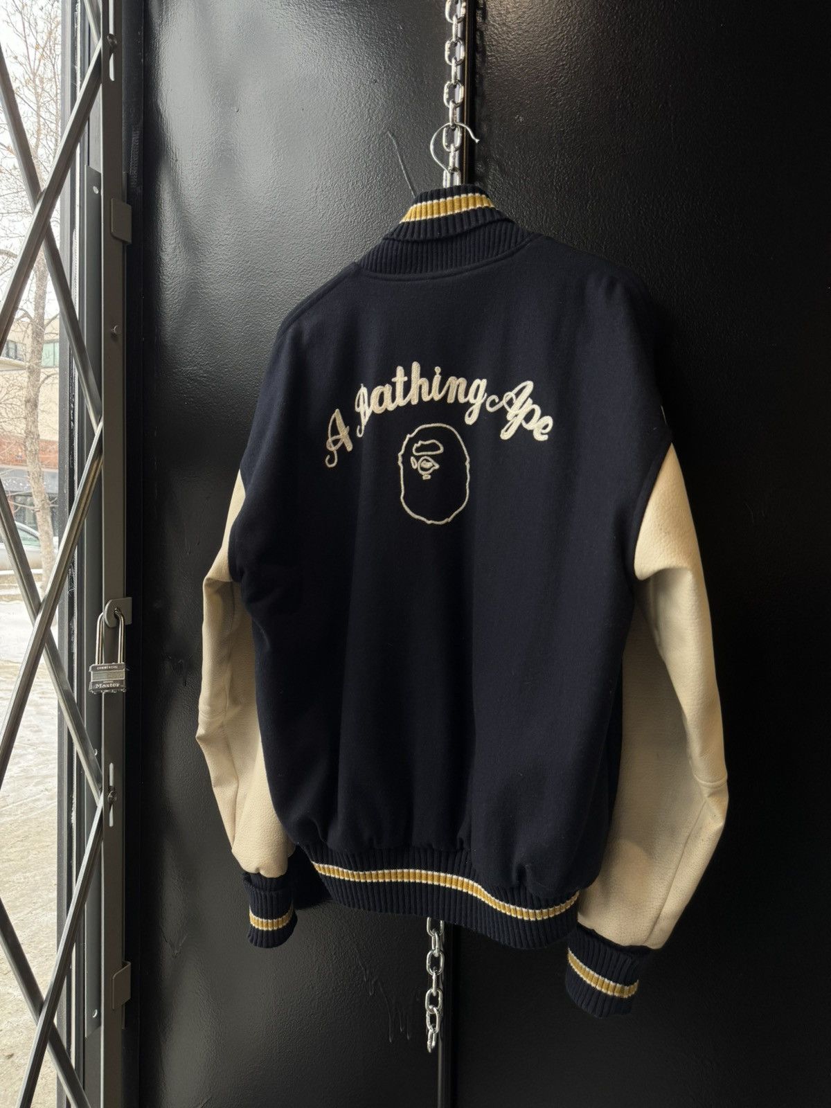 Bape SUPER RARE 5/100 VINTAGE 1997 BAPE VARSITY JACKET Size US L / EU 52-54 / 3 - 2 Thumbnail