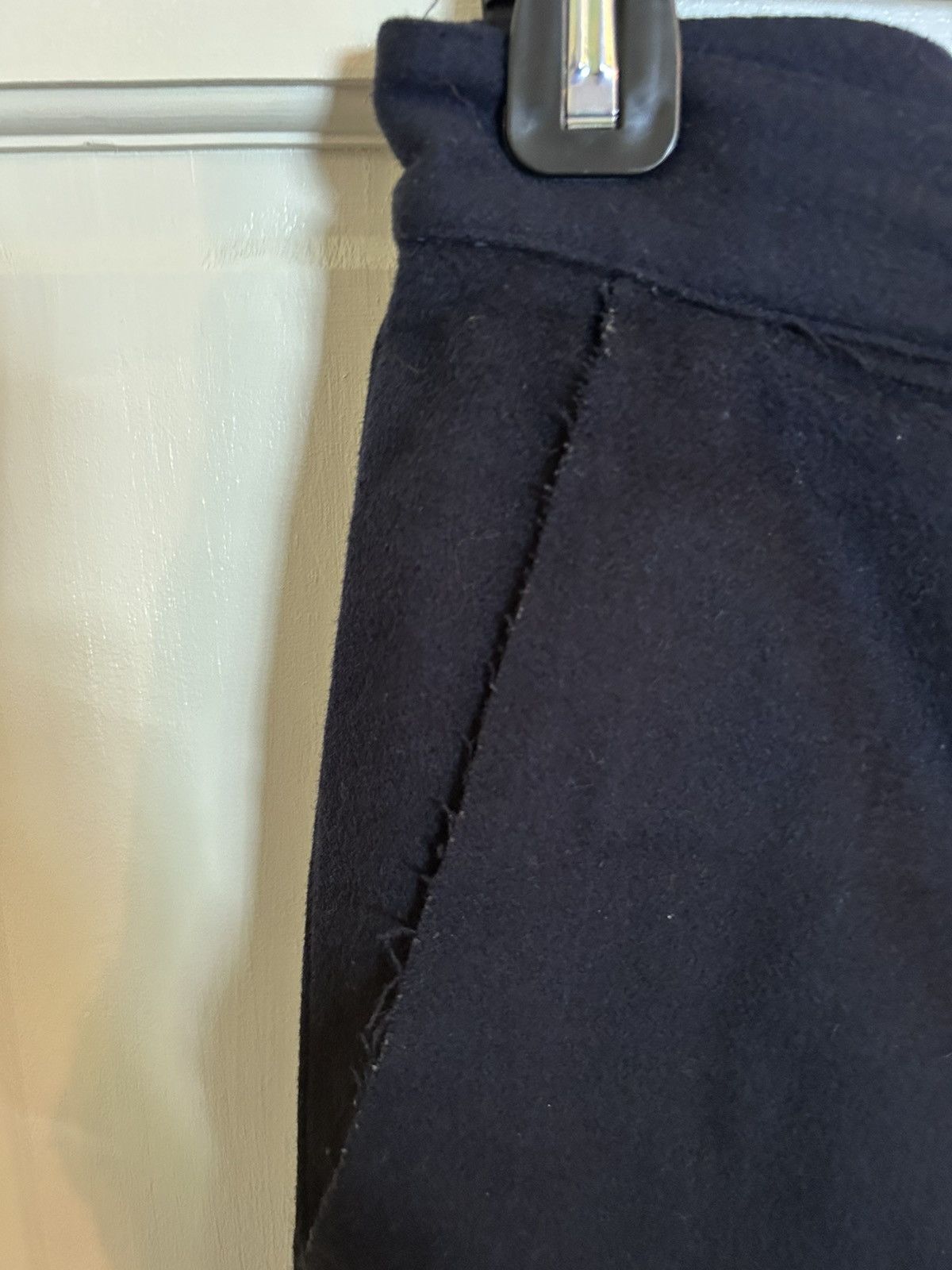 Chronicles Of Never Chronicles of Never Wool Flannel Skinny Pant Navy size Small Size US 28 / EU 44 - 3 Thumbnail