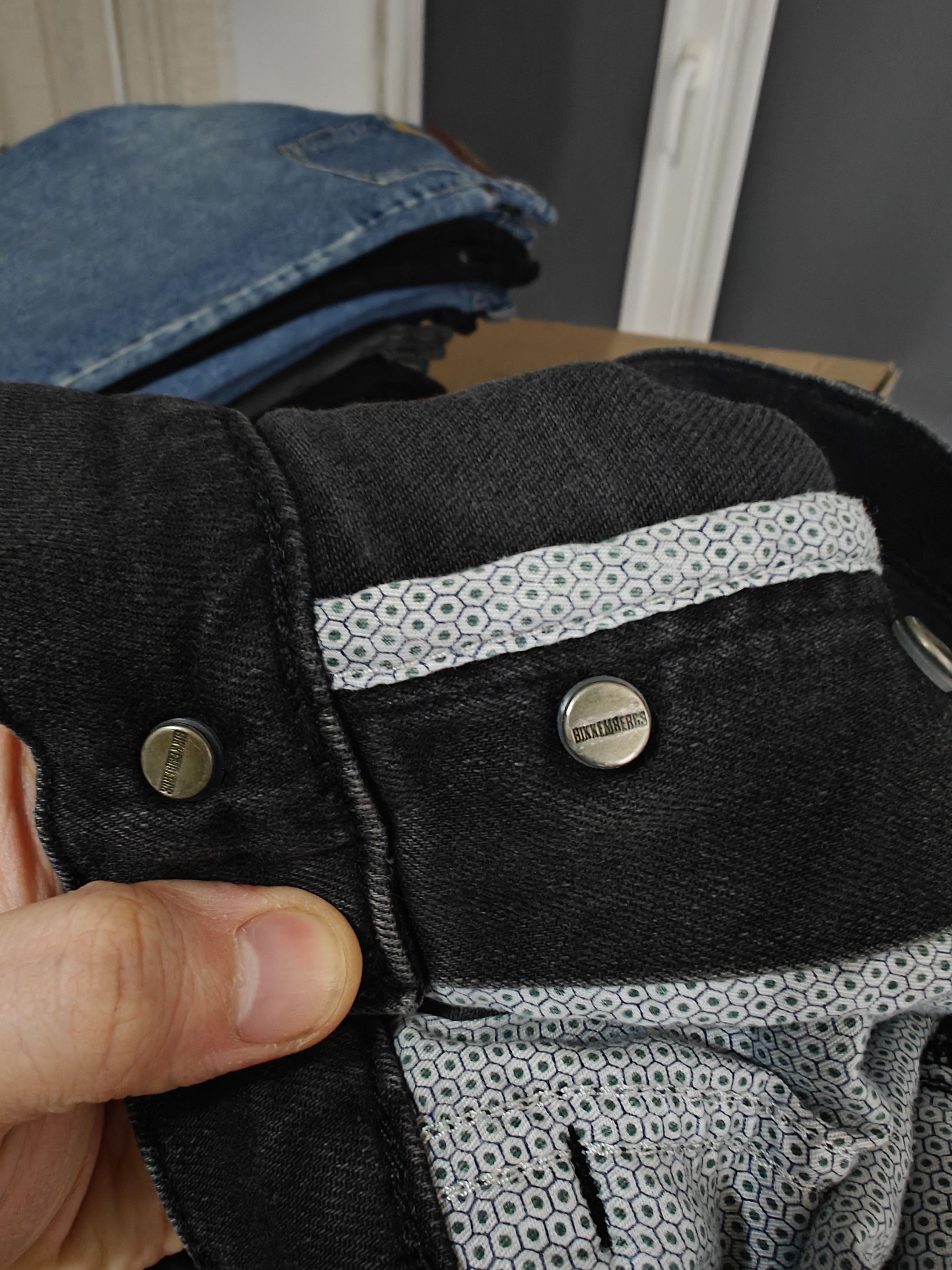 Dirk Bikkembergs Bikkembergs Denim Jeans Pants Gray Slim Fit size 36x33 Size US 36 / EU 52 - 14 Thumbnail