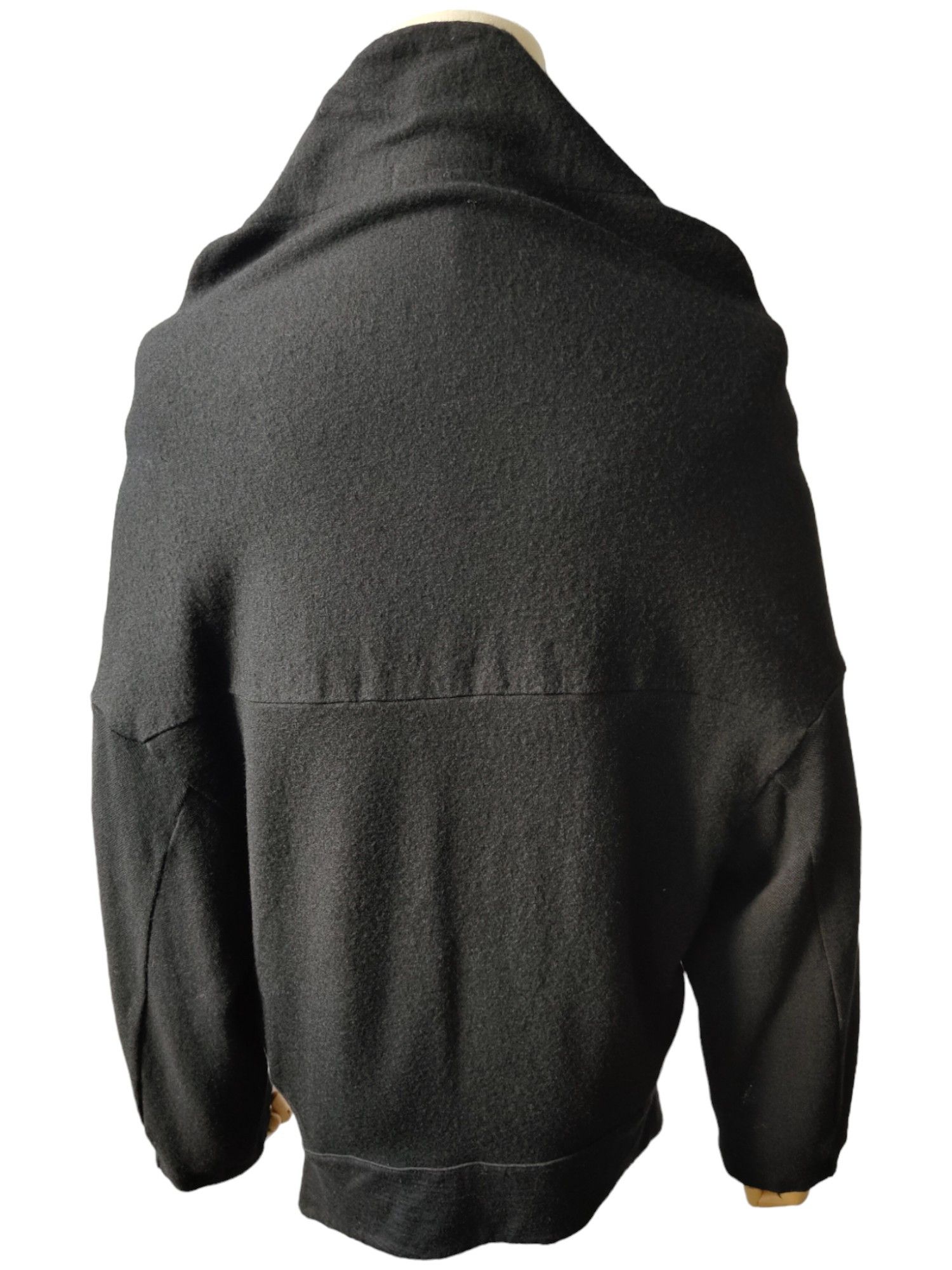 Tricot Comme des Garcons Comme Des Garcons Tricot Black Thin Wool 4-Buttoned Cardigan Size S / US 4 / IT 40 - 6 Thumbnail