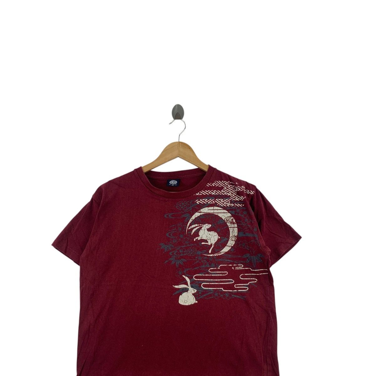 Vintage Vintage JAPAN MOON RABBIT Folklore Cloud Nine Tee Shirt Top Size M / US 6-8 / IT 42-44 - 2 Thumbnail